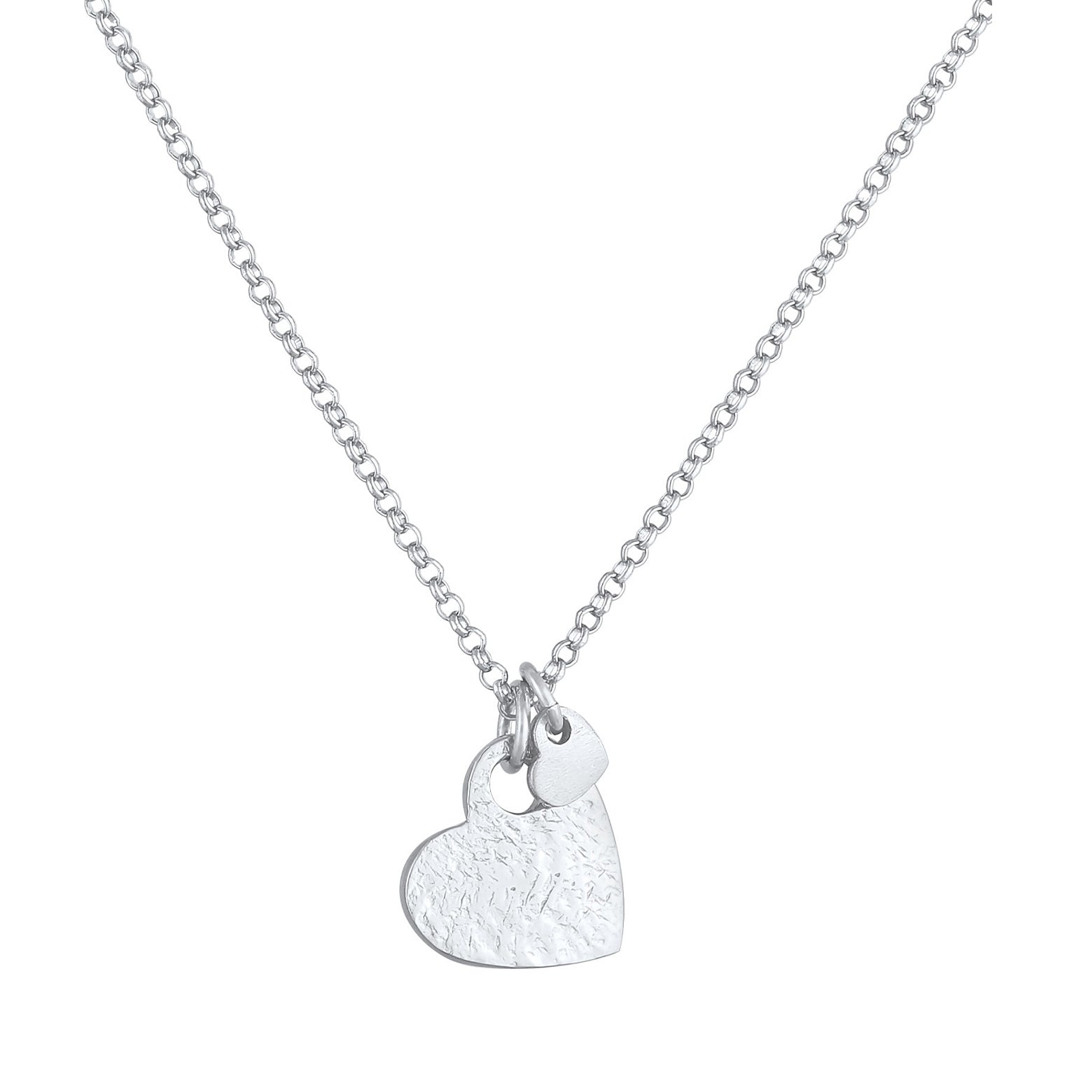 Silber - Elli | Halskette Herz | 925er Sterling Silber