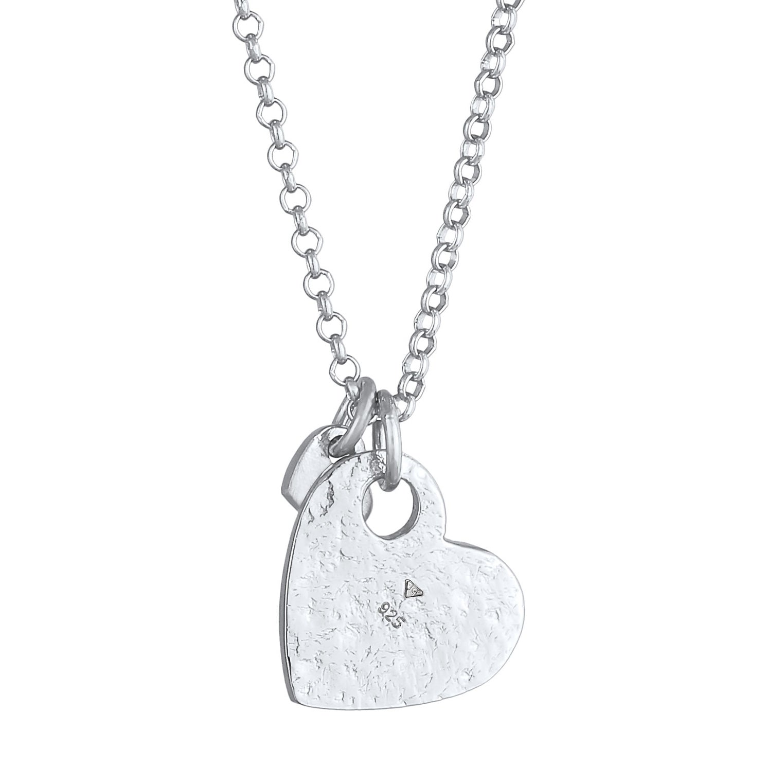 Silber - Elli | Halskette Herz | 925er Sterling Silber