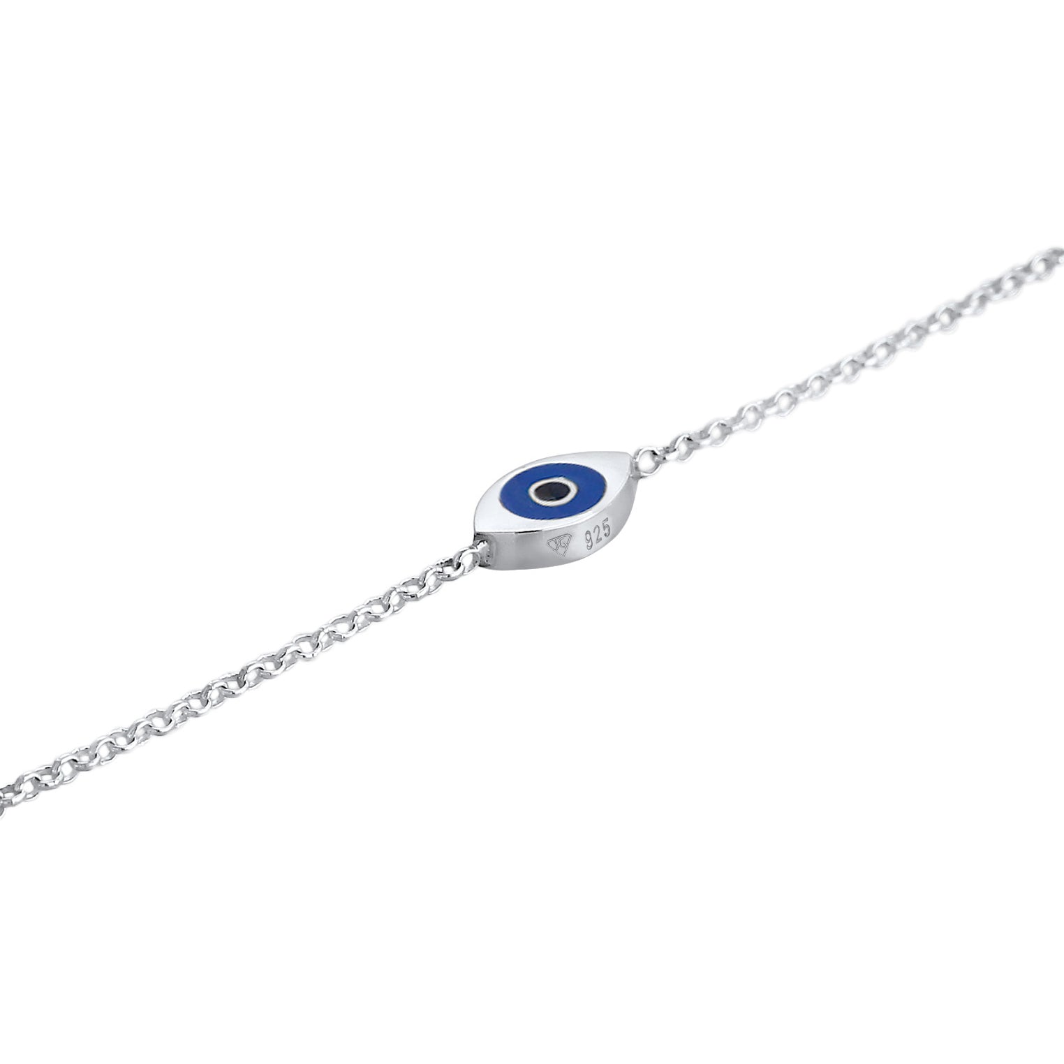 Silber - Elli | Choker Evil Eye | 925er Sterling Silber