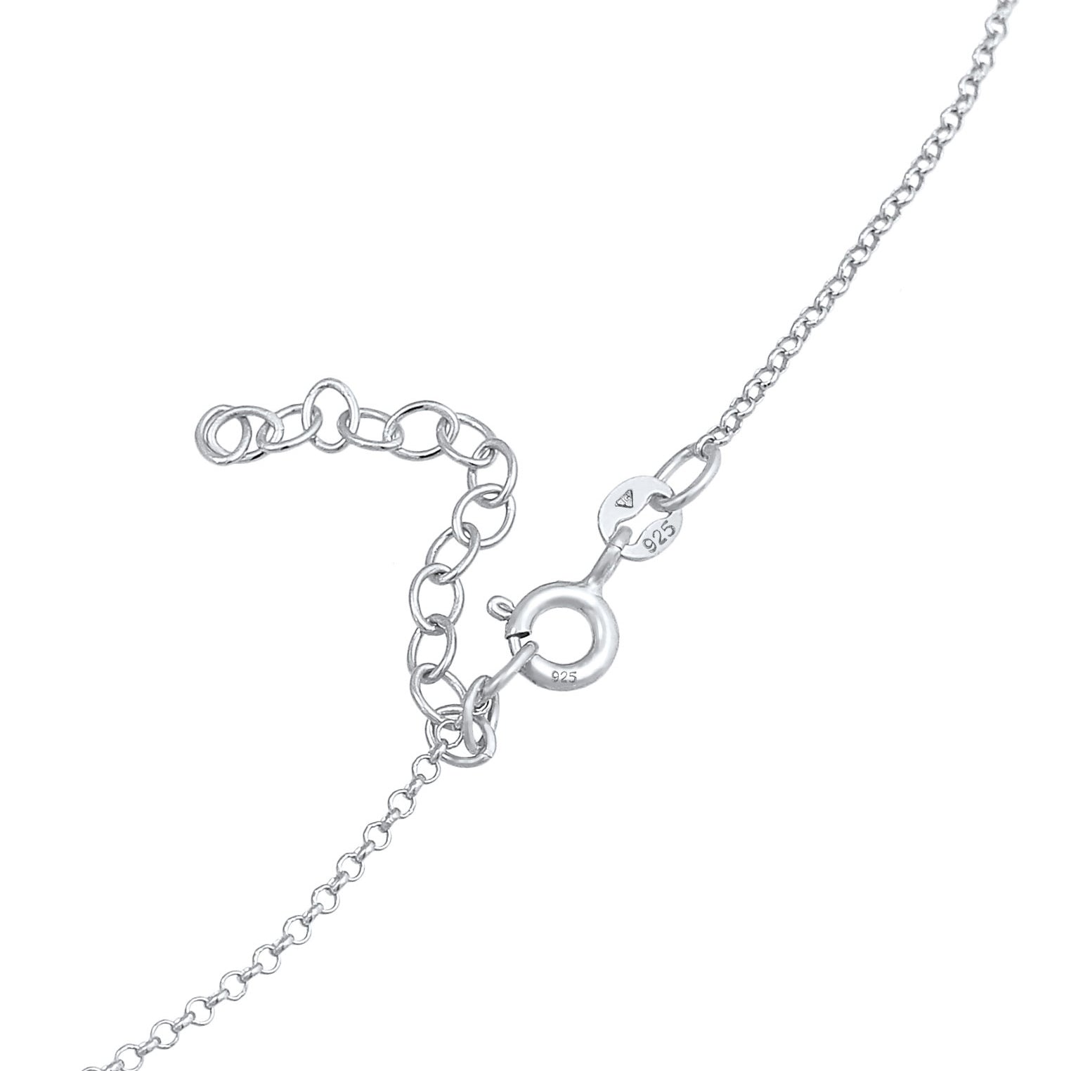 Silber - Elli | Choker Evil Eye | 925er Sterling Silber