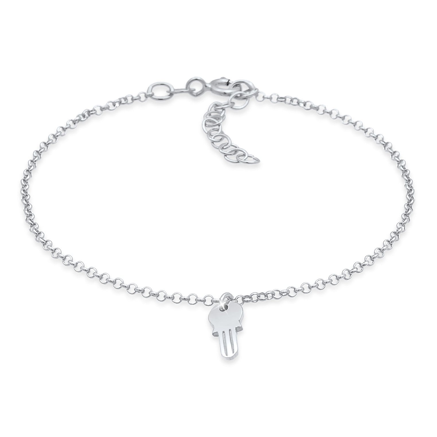 Silber - Elli | Armband Schlüssel | 925er Sterling Silber