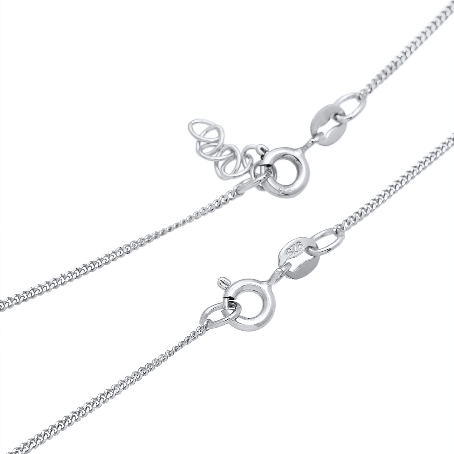 Silber - Elli | Mutter-Kind-Kettenset Herz | 925er Sterling Silber