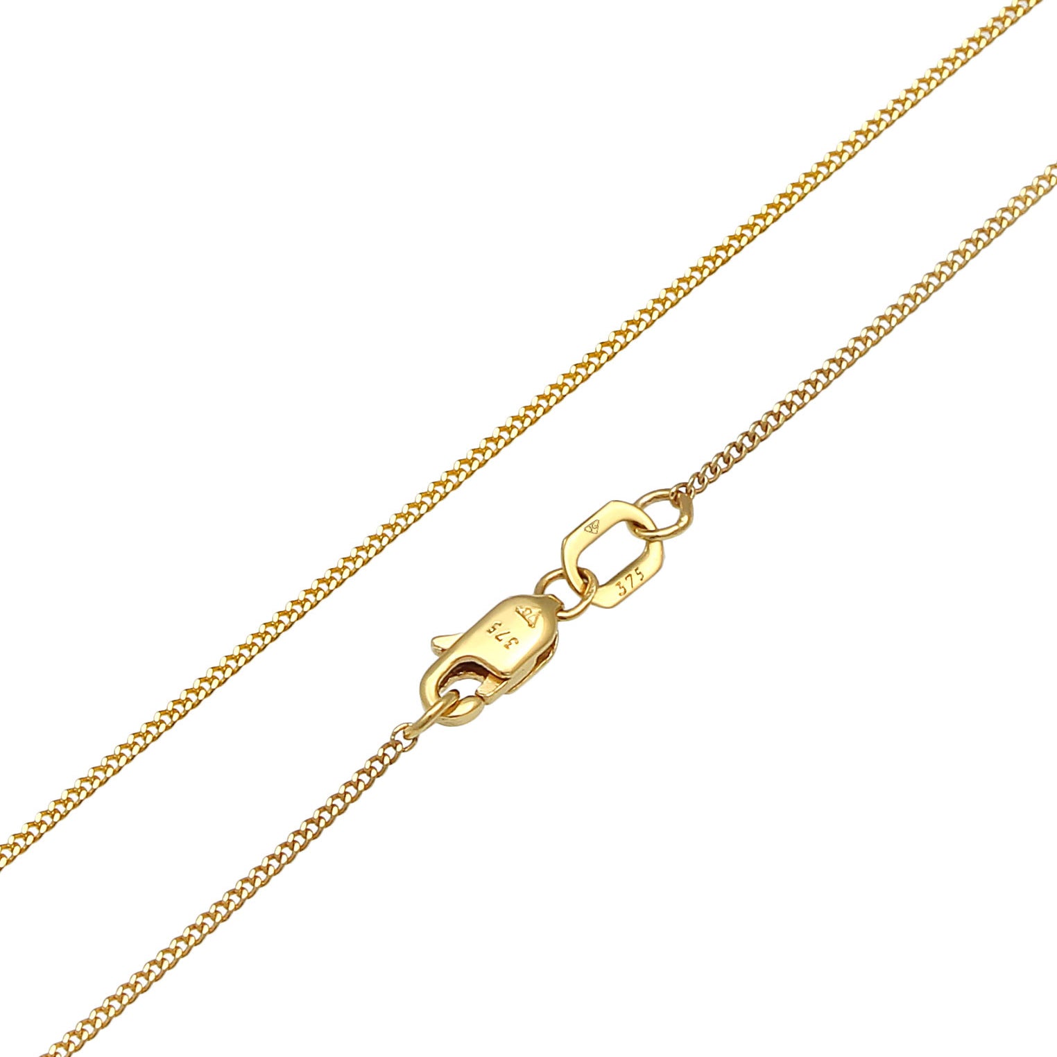 Gold - Elli DIAMONDS | Halskette | Diamant (Weiß, 0,03 ct) | 375 Gelbgold
