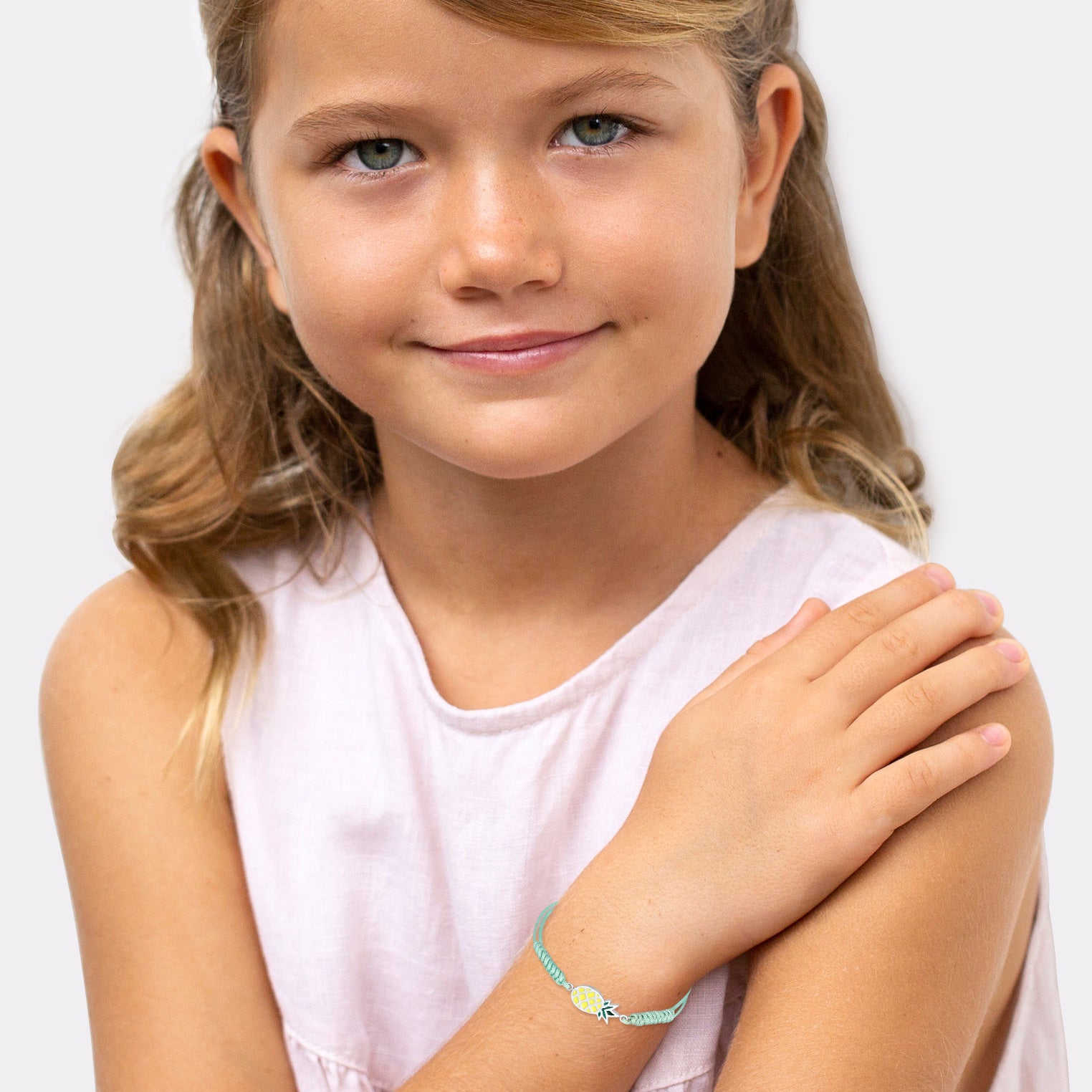 Silber - Elli | Armband Ananas | 925er Sterling Silber
