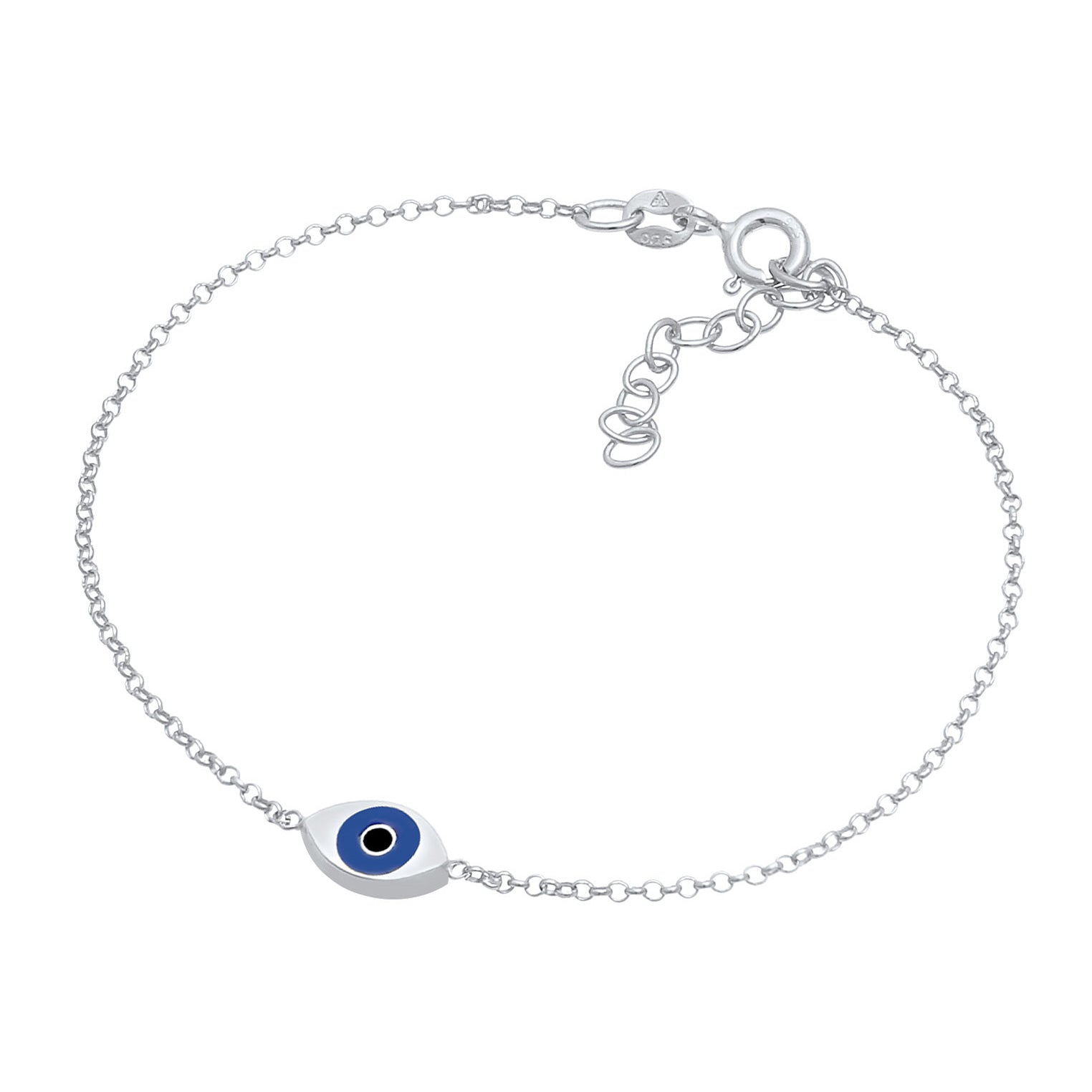 Silber - Elli | Armband Evil Eye | 925er Sterling Silber