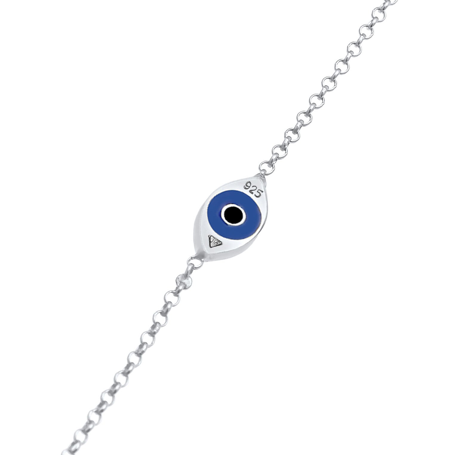 Silber - Elli | Armband Evil Eye | 925er Sterling Silber