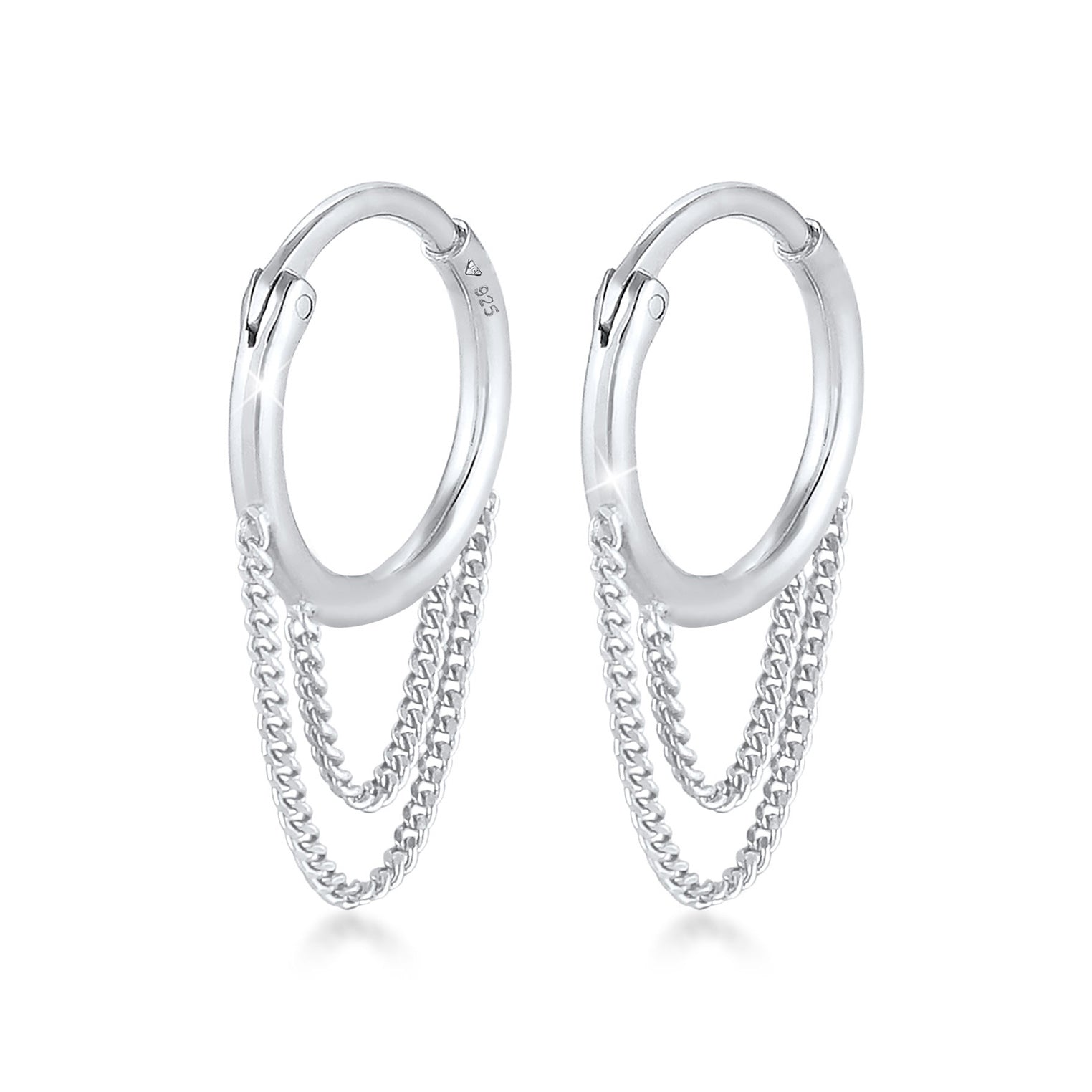 Silber - Elli | Ohrhänger | 925er Sterling Silber