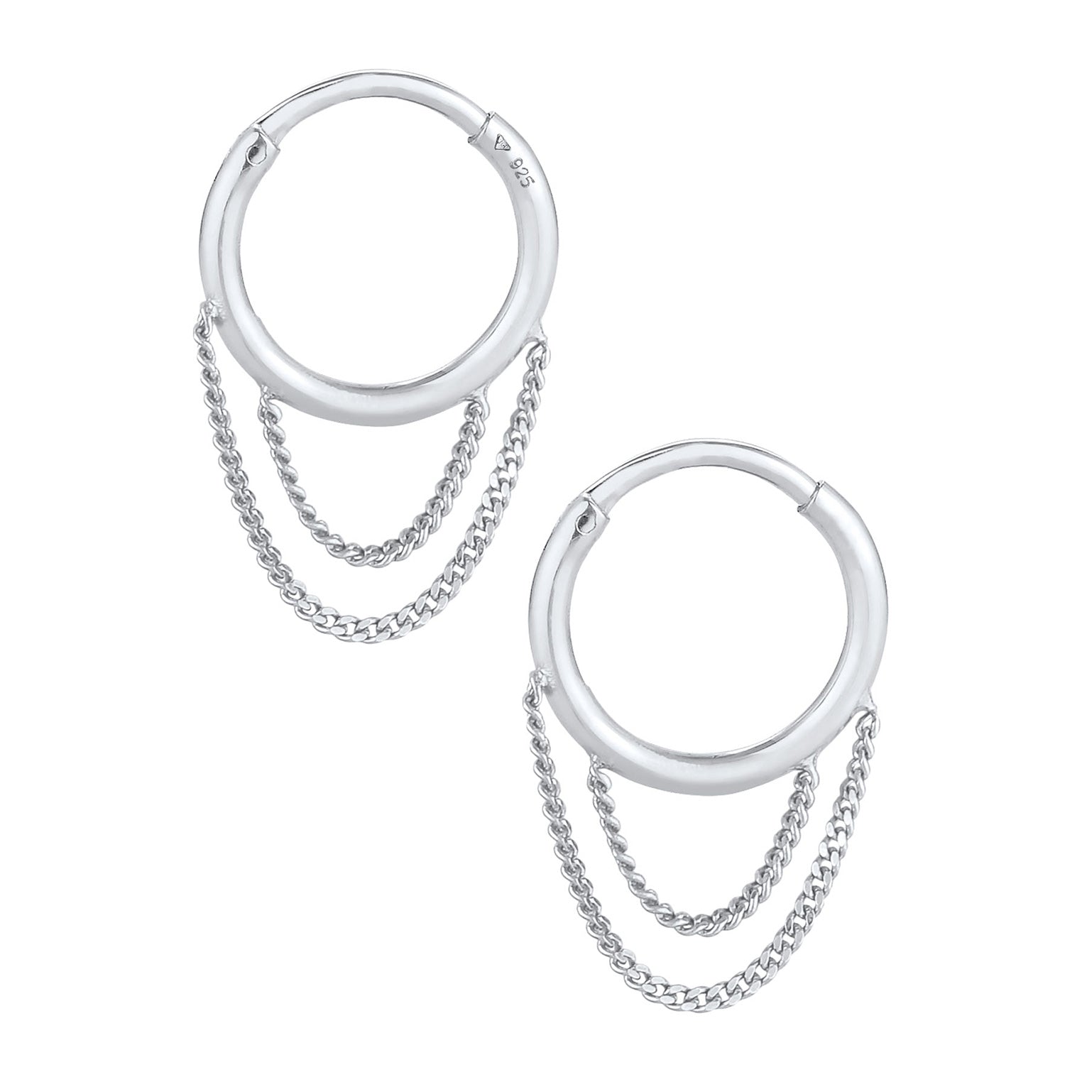 Silber - Elli | Ohrhänger | 925er Sterling Silber