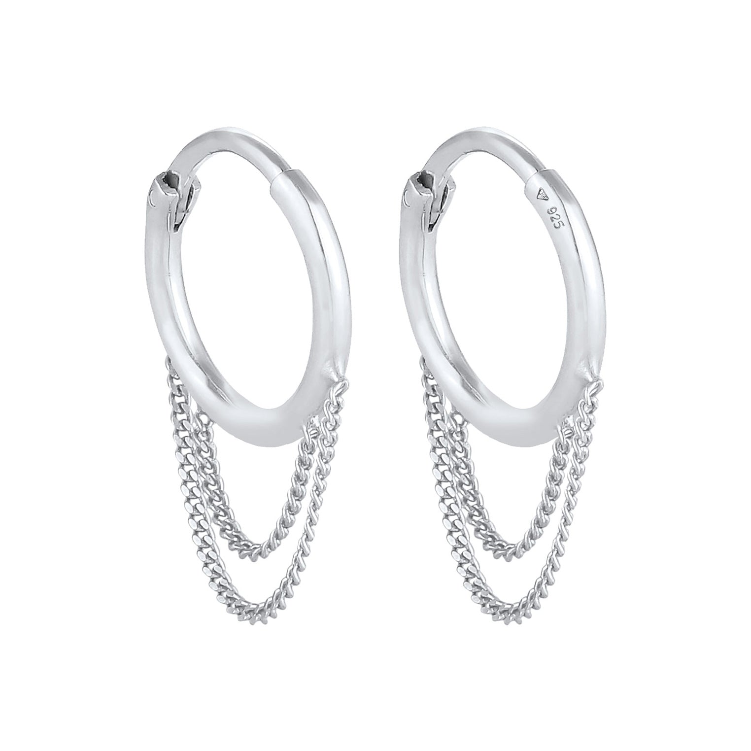 Silber - Elli | Ohrhänger | 925er Sterling Silber