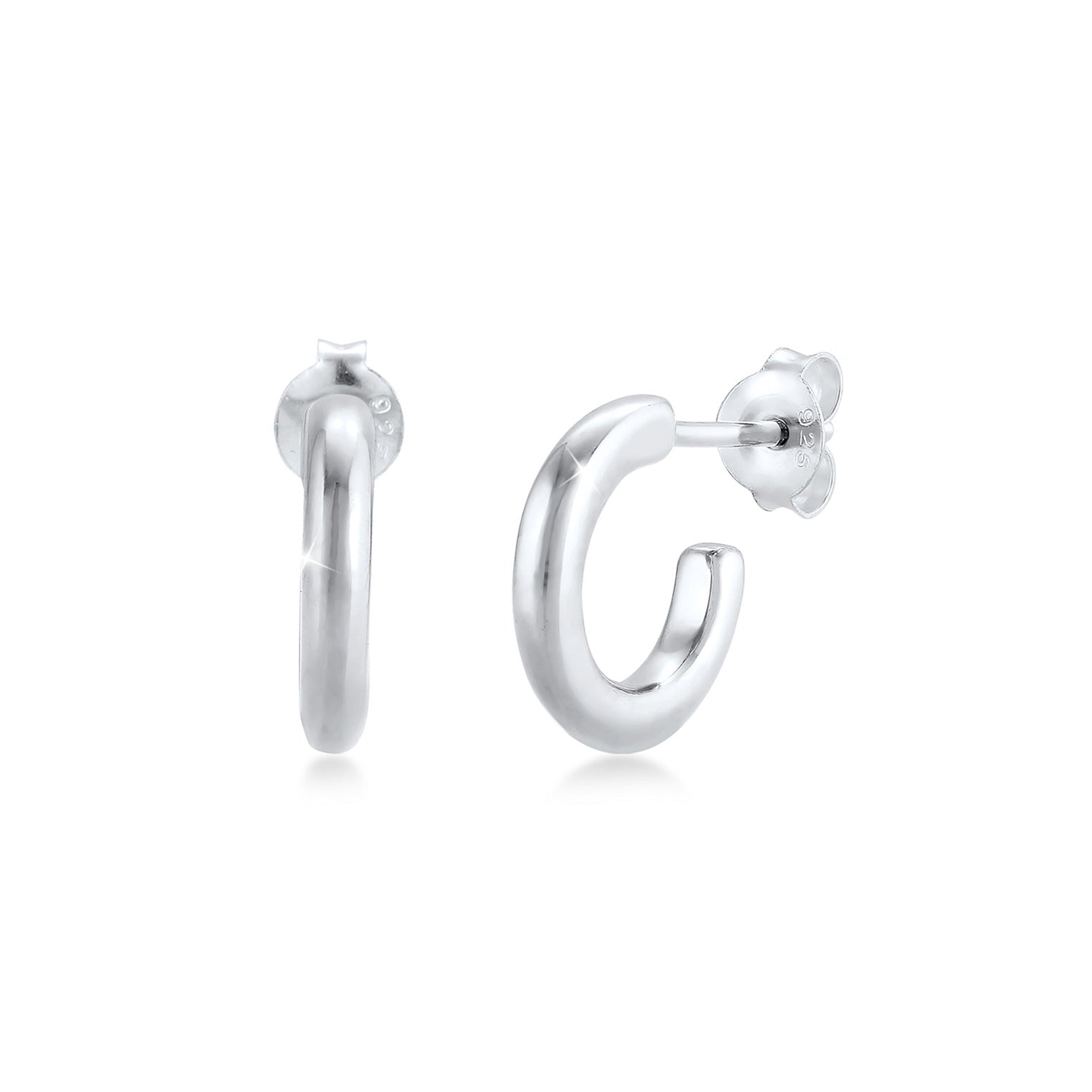 Silber - Elli | Ohrstecker | 925er Sterling Silber