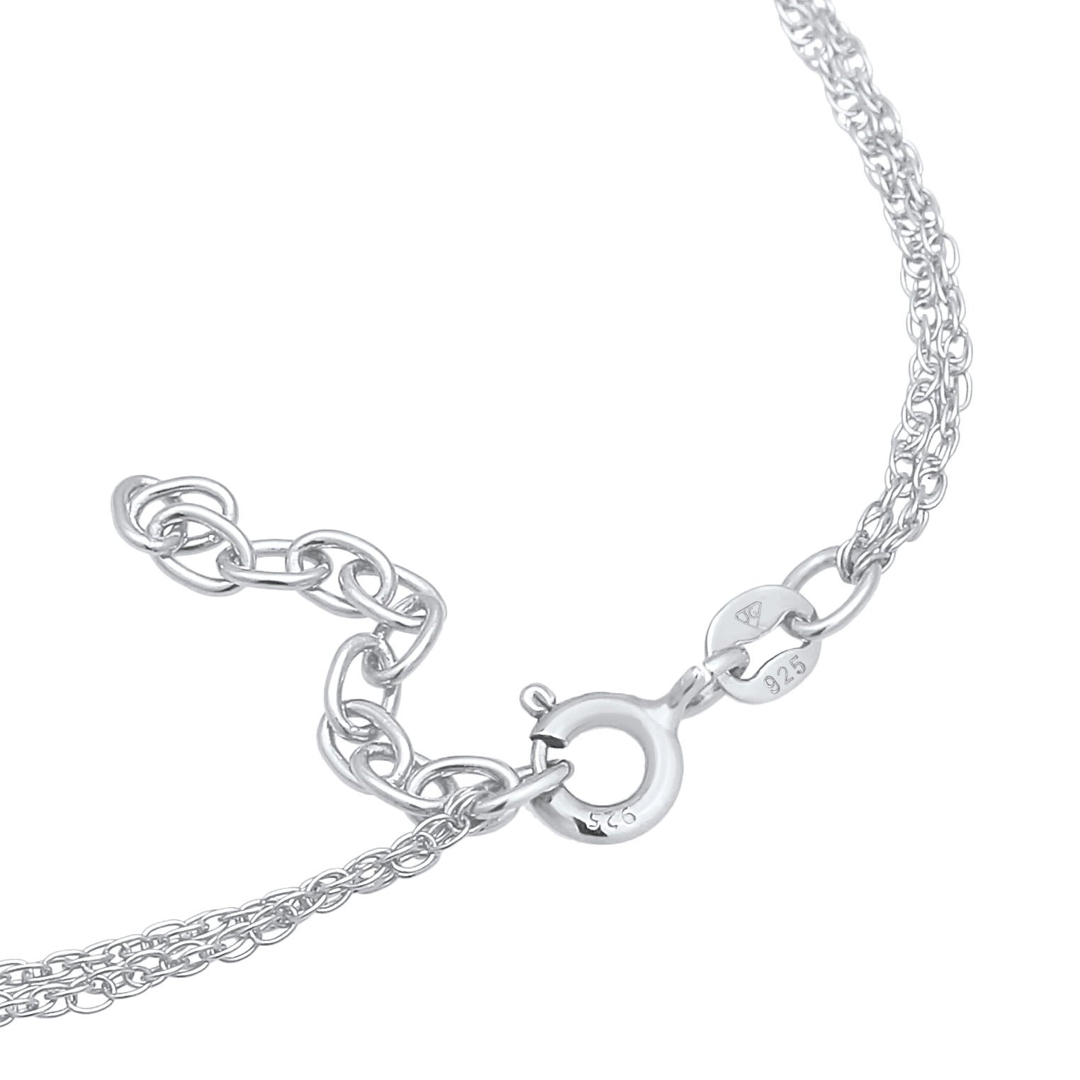 Silber - Elli | Gliederarmband | 925er Sterling Silber