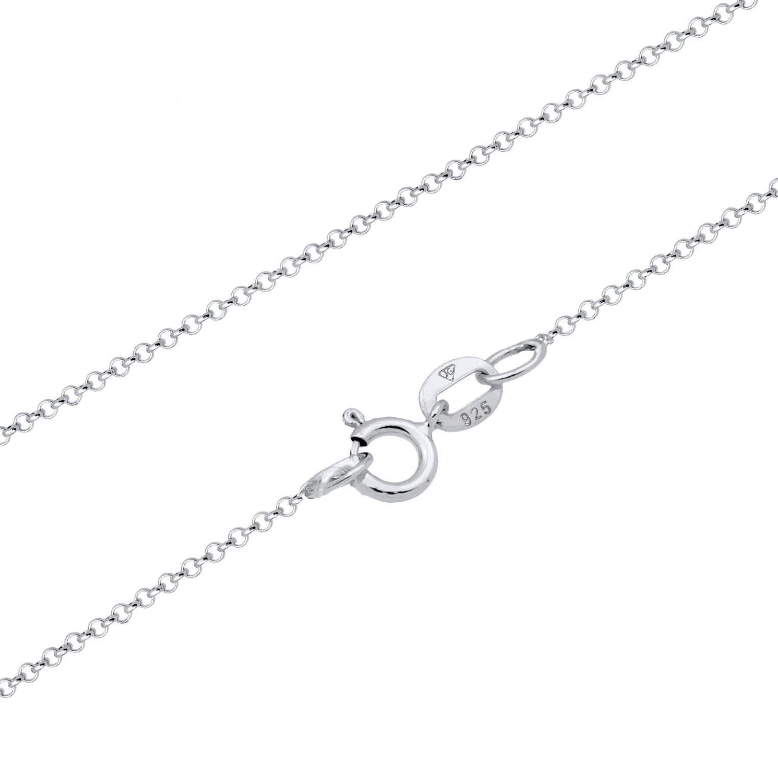 Silber - Elli | Halskette Ornament | 925er Sterling Silber