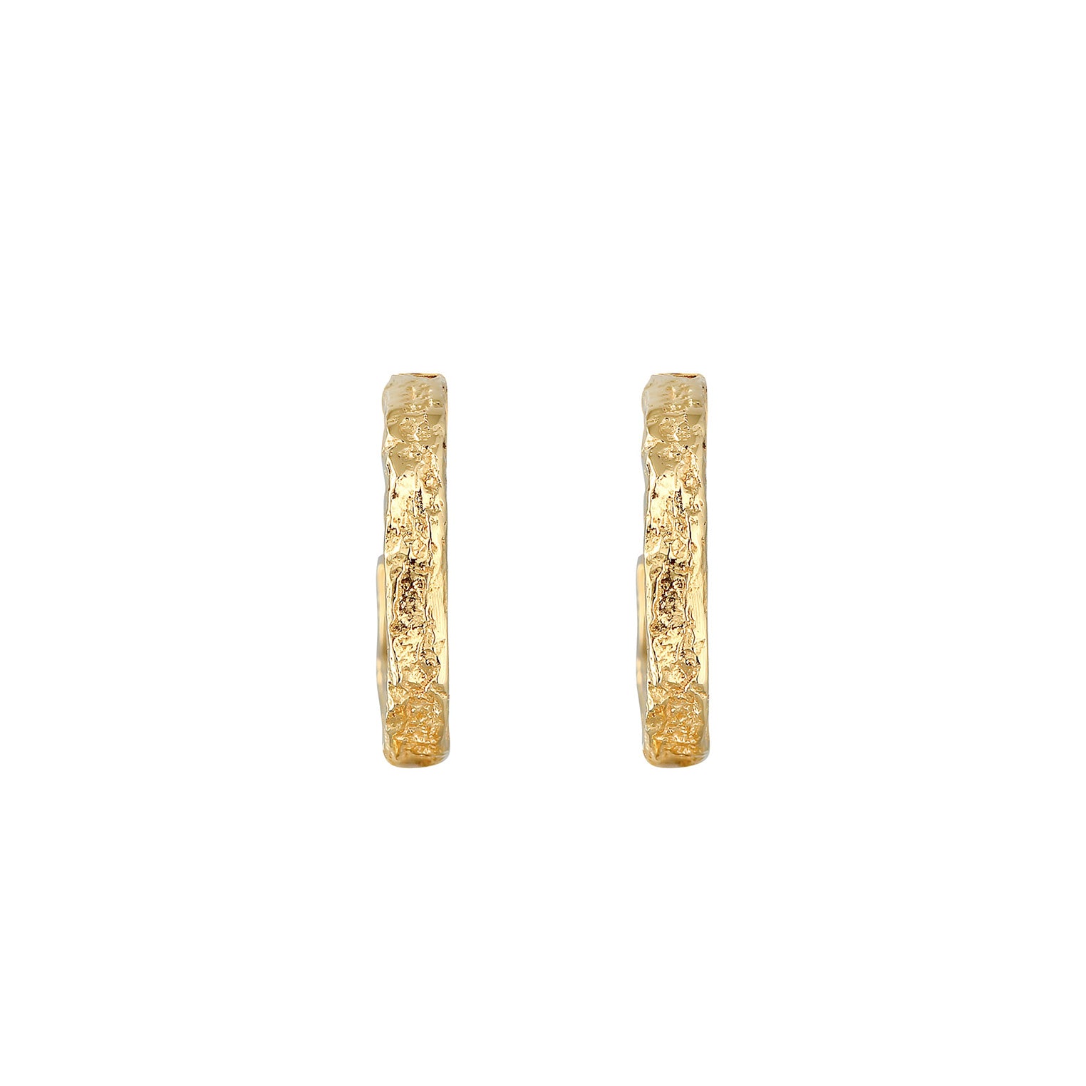 Gold - Elli | Ohrstecker | 925 Sterling Silber vergoldet