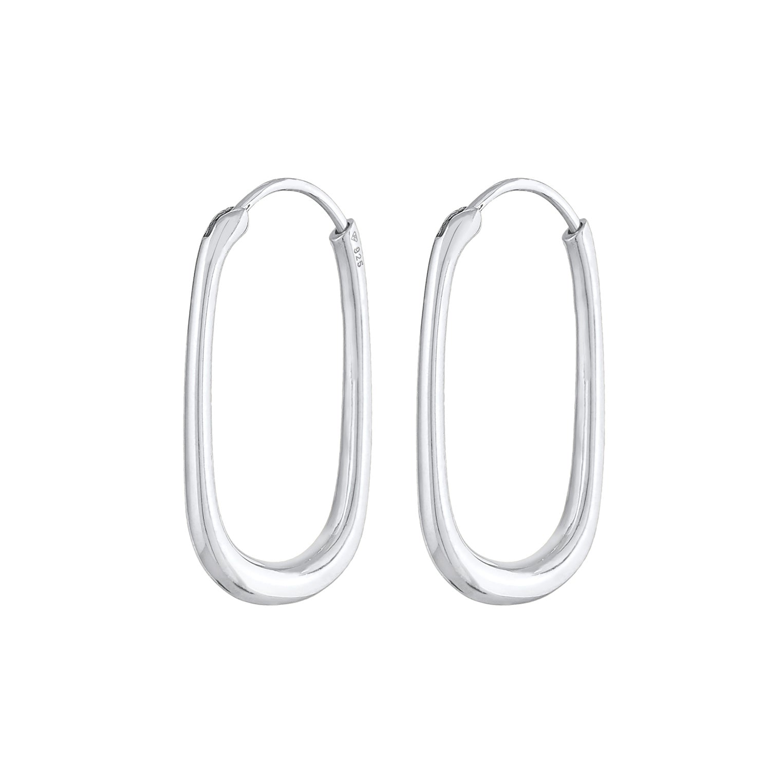 Silber - Elli PREMIUM | Creole | 925er Sterling Silber