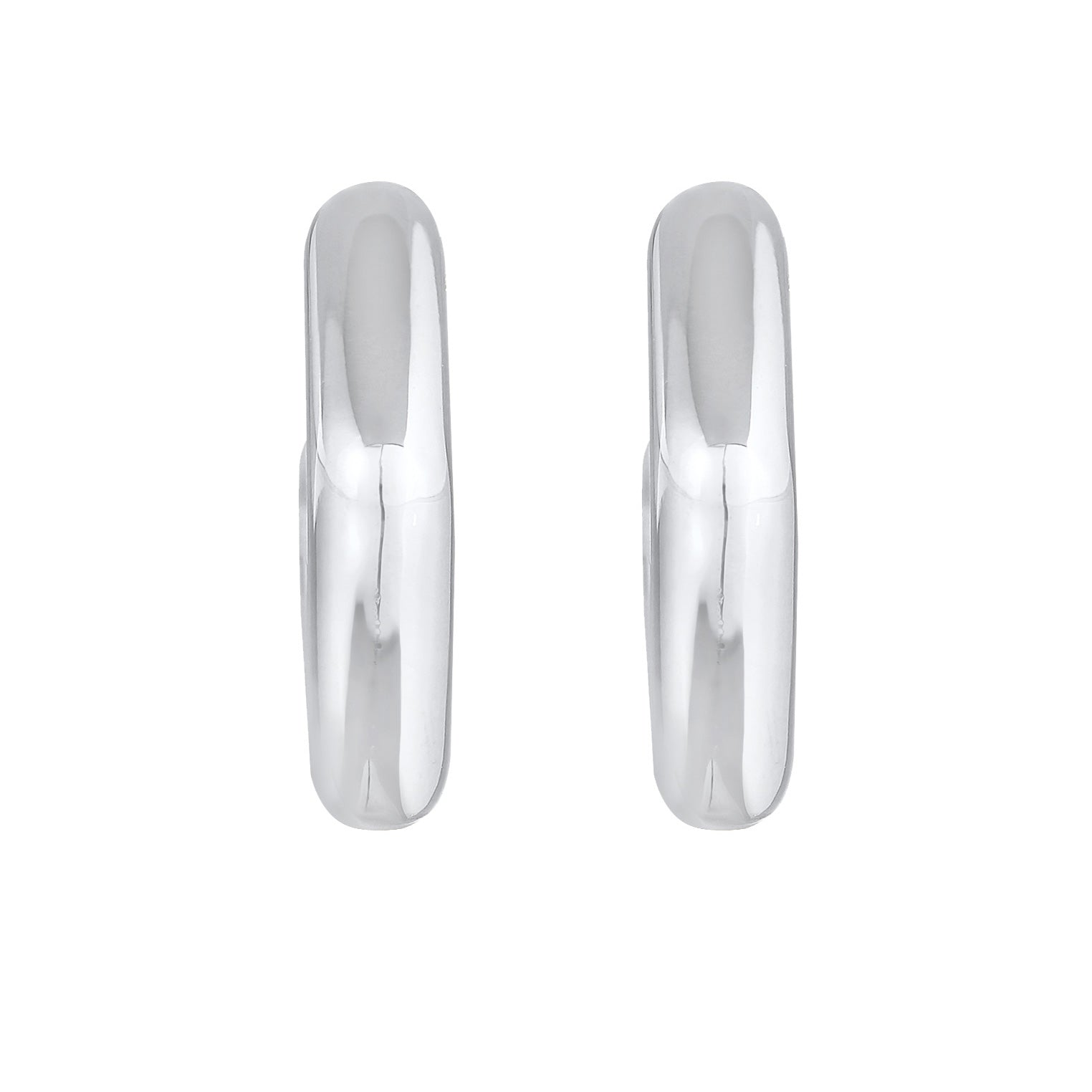 Silber - Elli PREMIUM | Creole | 925er Sterling Silber