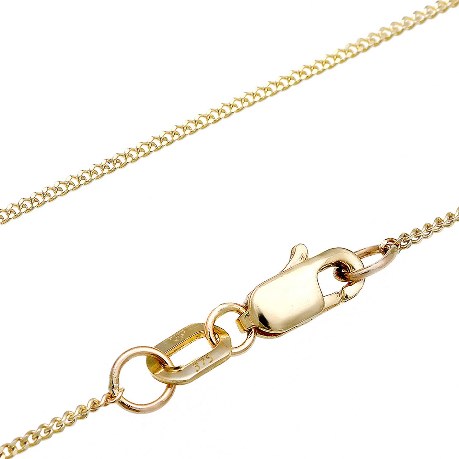 Gold - Elli PREMIUM | Halskette Flügel | 375er Gelbgold