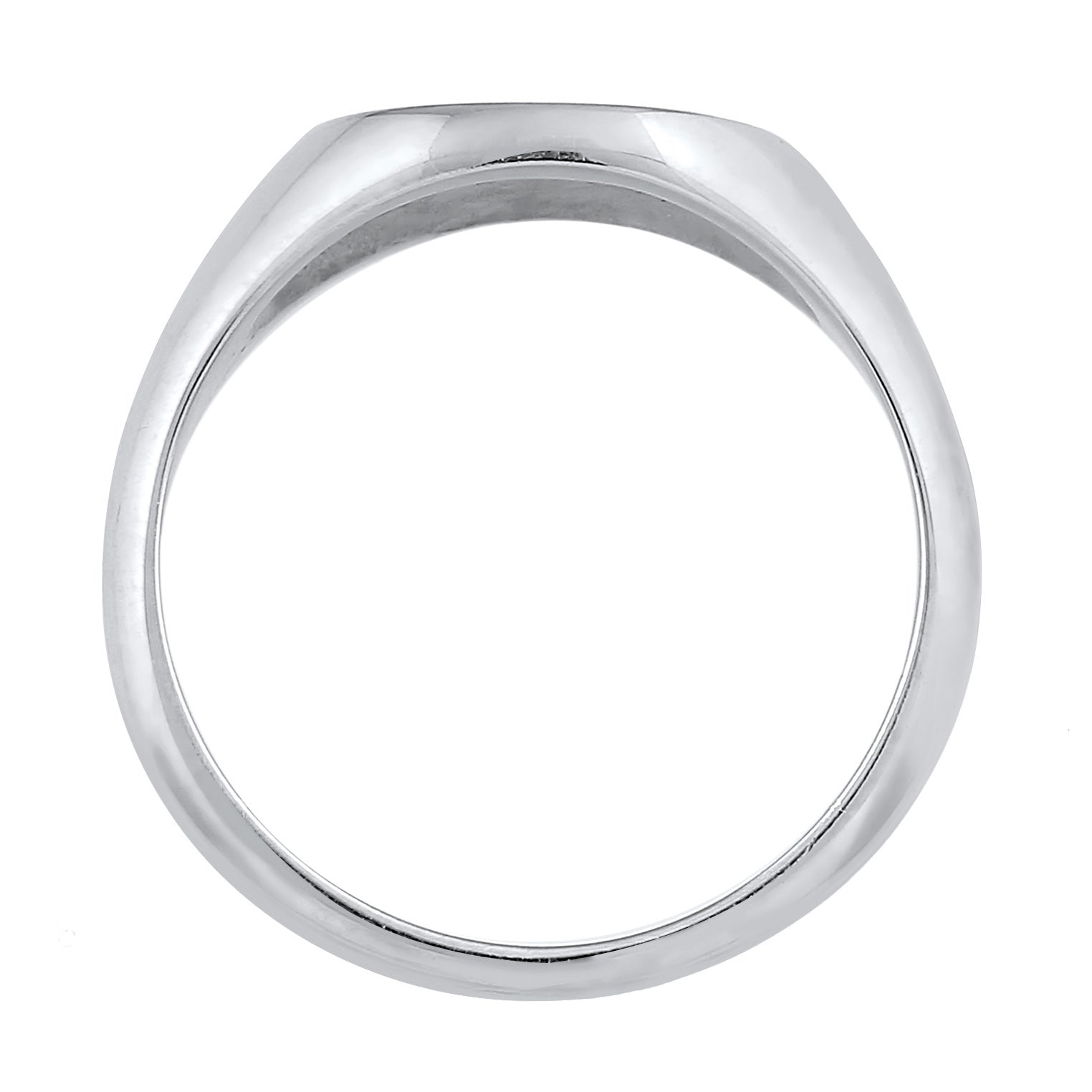 Silber - Elli | Siegelring Sonne & Mond | 925er Sterling Silber