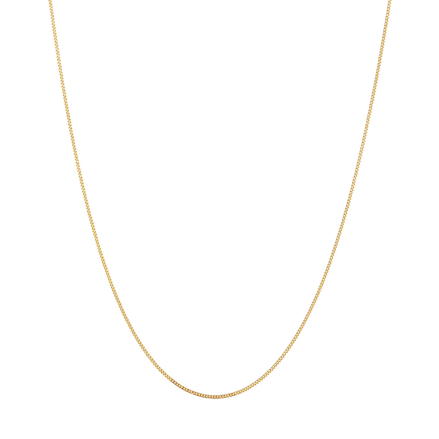 Gold - Elli PREMIUM | Panzer-Halskette | 585er Gelbgold