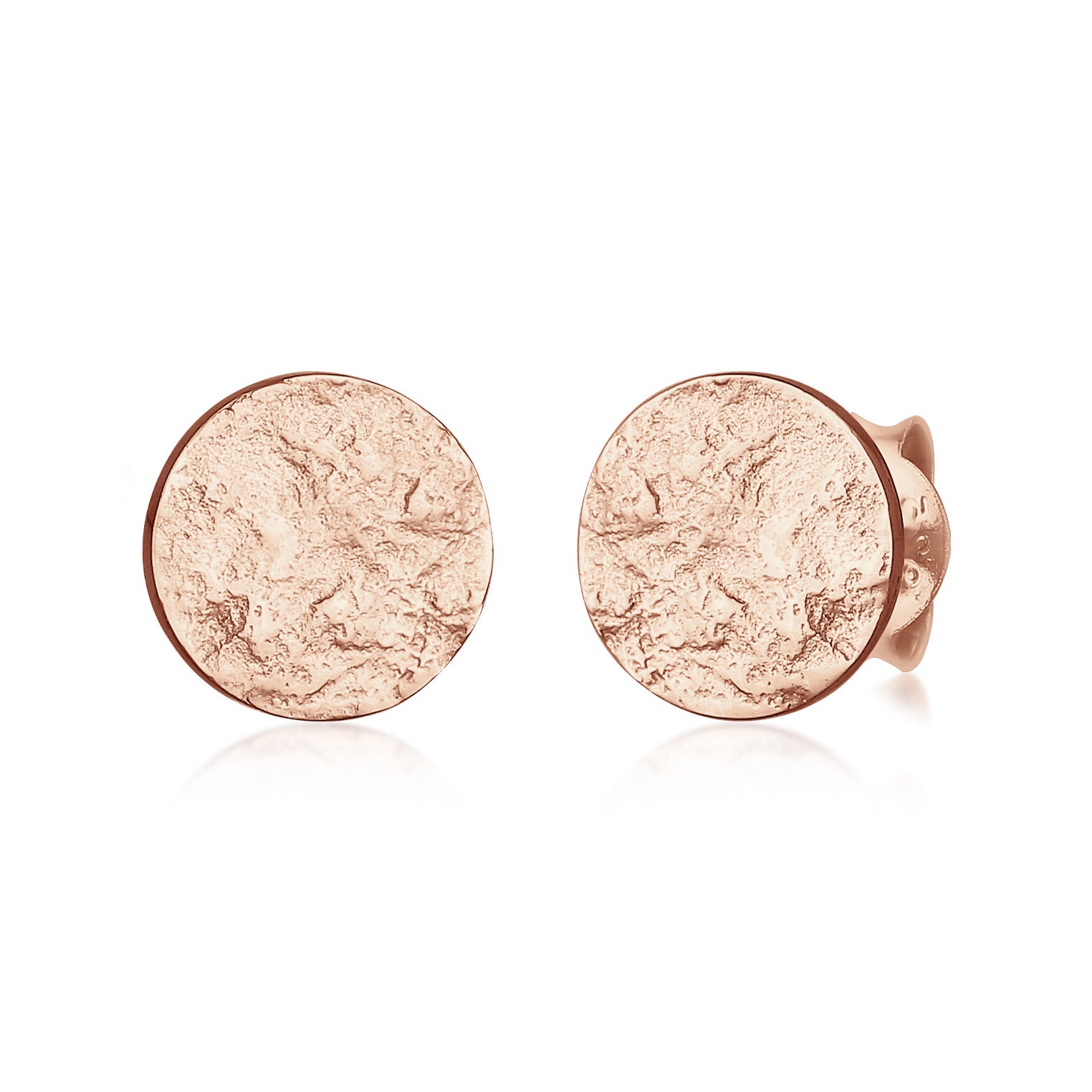 Roségold - Elli | Ohrstecker | 925 Sterling Silber Rosévergoldet