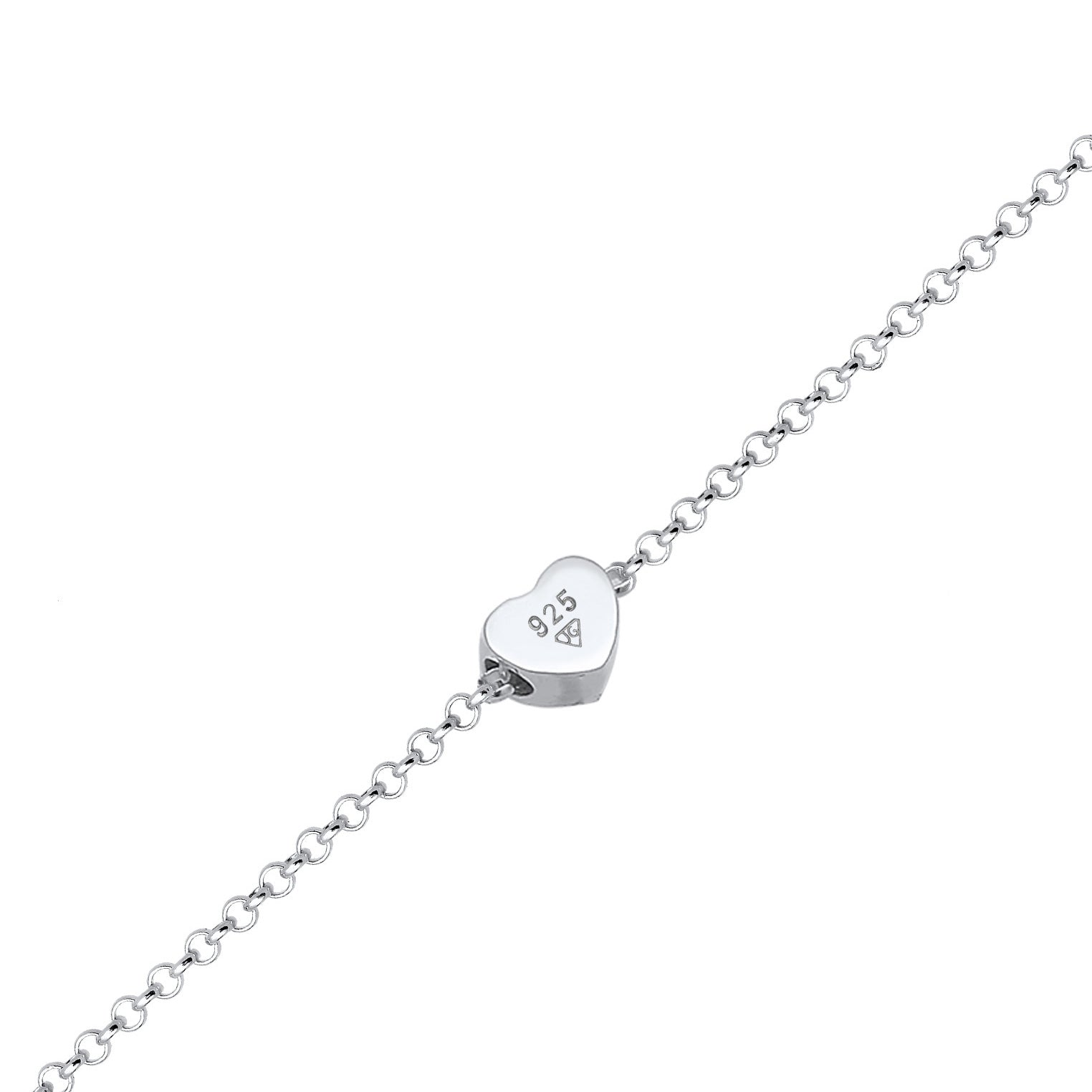 Silber - Elli | Schmuckset Herz | 925er Sterling Silber