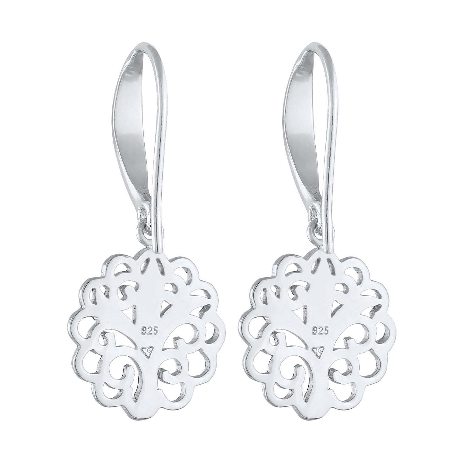 Silber - Elli | Ohrhänger Ornament | 925er Sterling Silber
