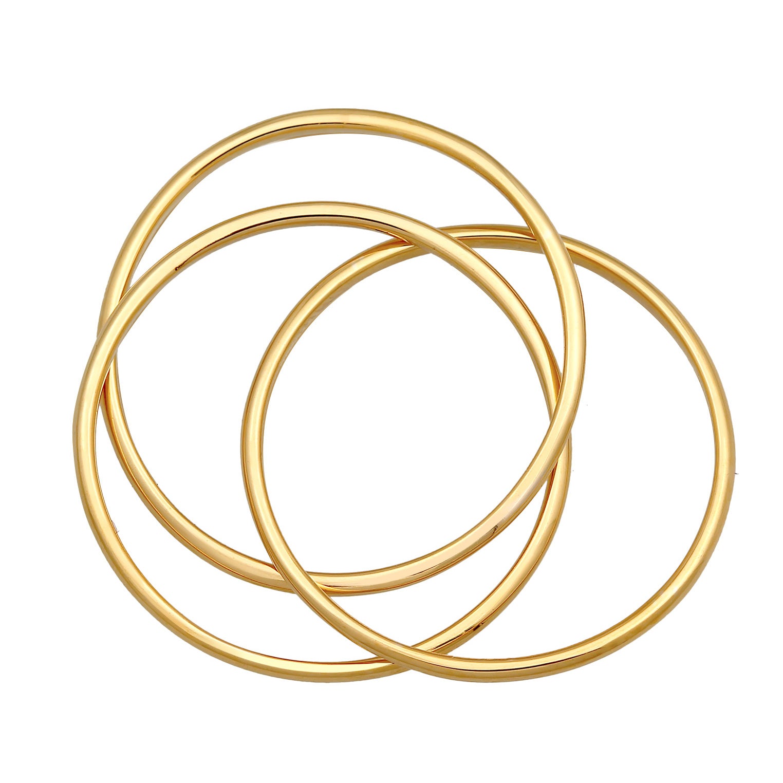 Gold - Elli PREMIUM | Wickelring Trio | 375er Gelbgold