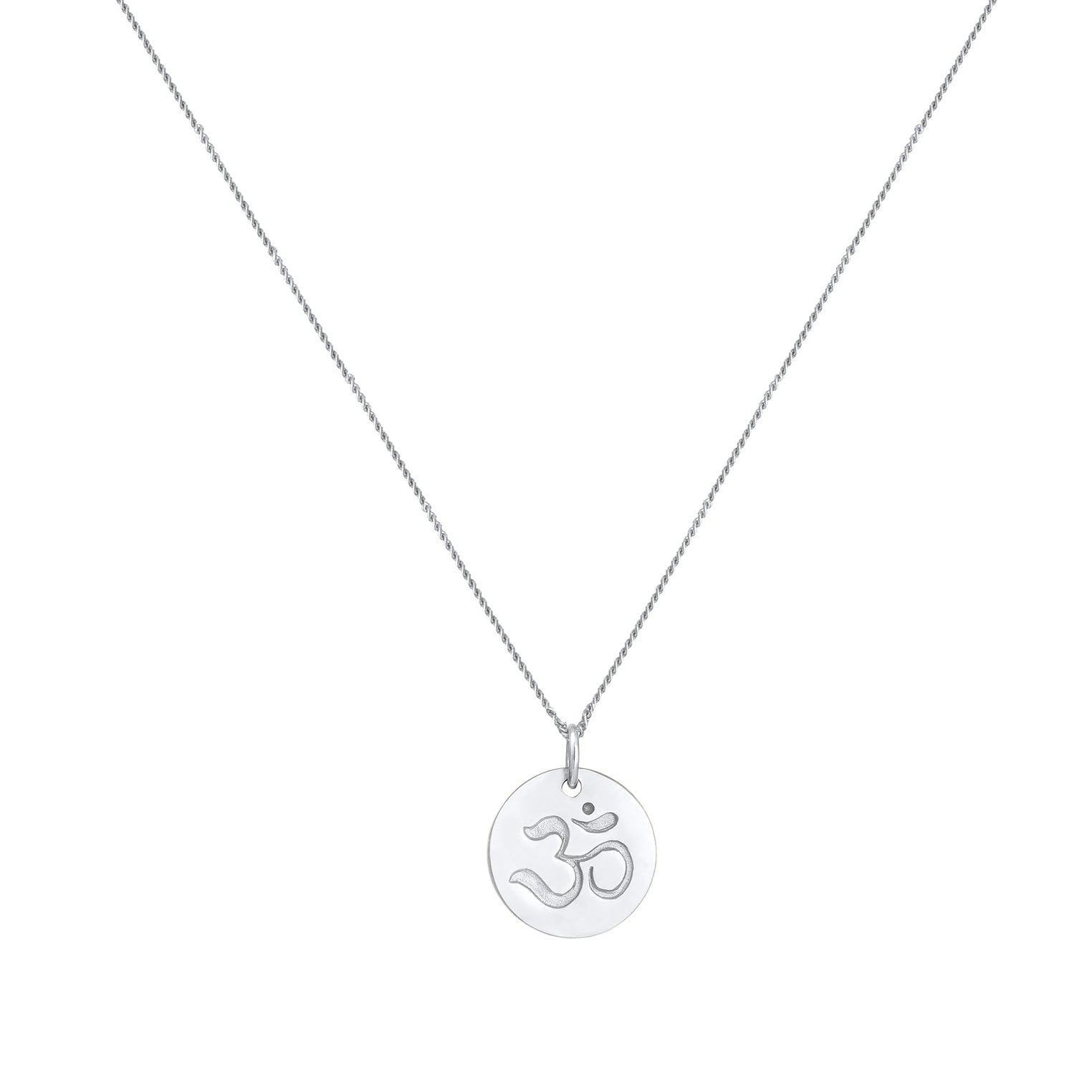 Silber - Elli | Halskette Kraftsymbol | 925er Sterling Silber