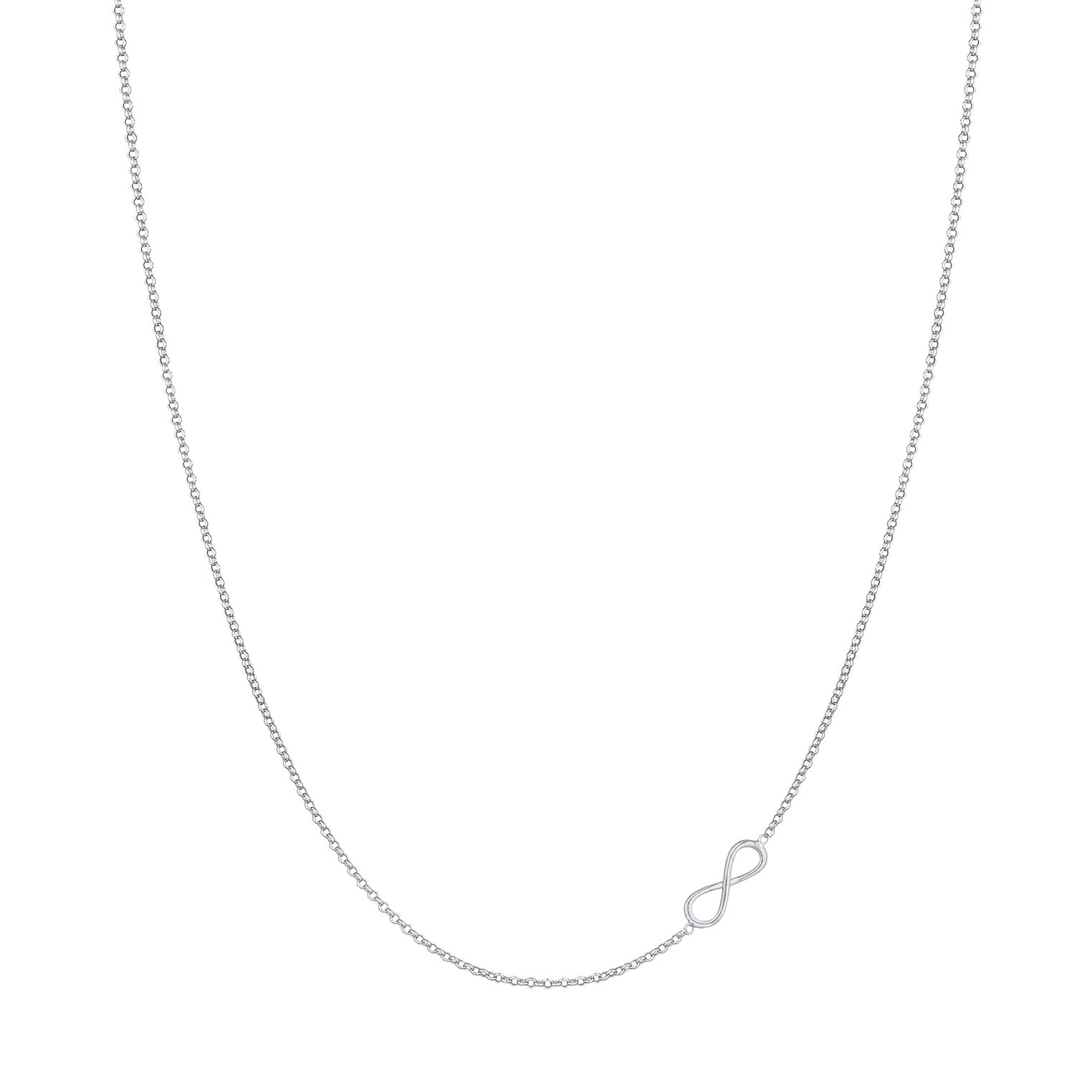 Silber - Elli | Halskette Unendlichkeit | 925er Sterling Silber