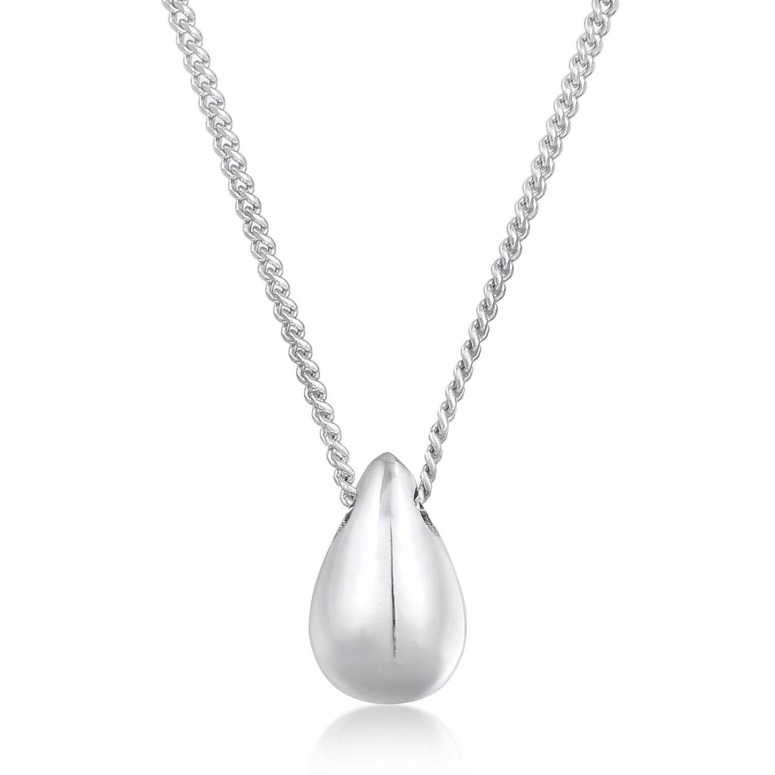 Silber - Elli | Halskette Tropfen | 925er Sterling Silber