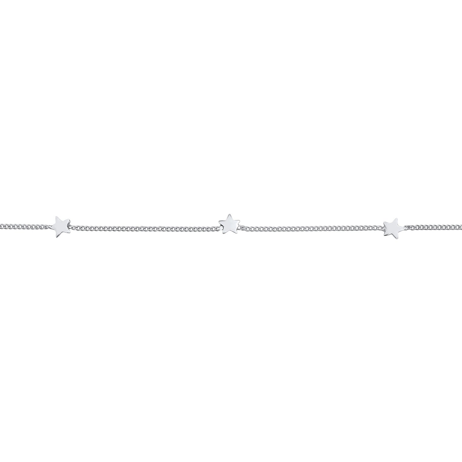 Silber - Elli | Choker Stern Astro | 925er Sterling Silber