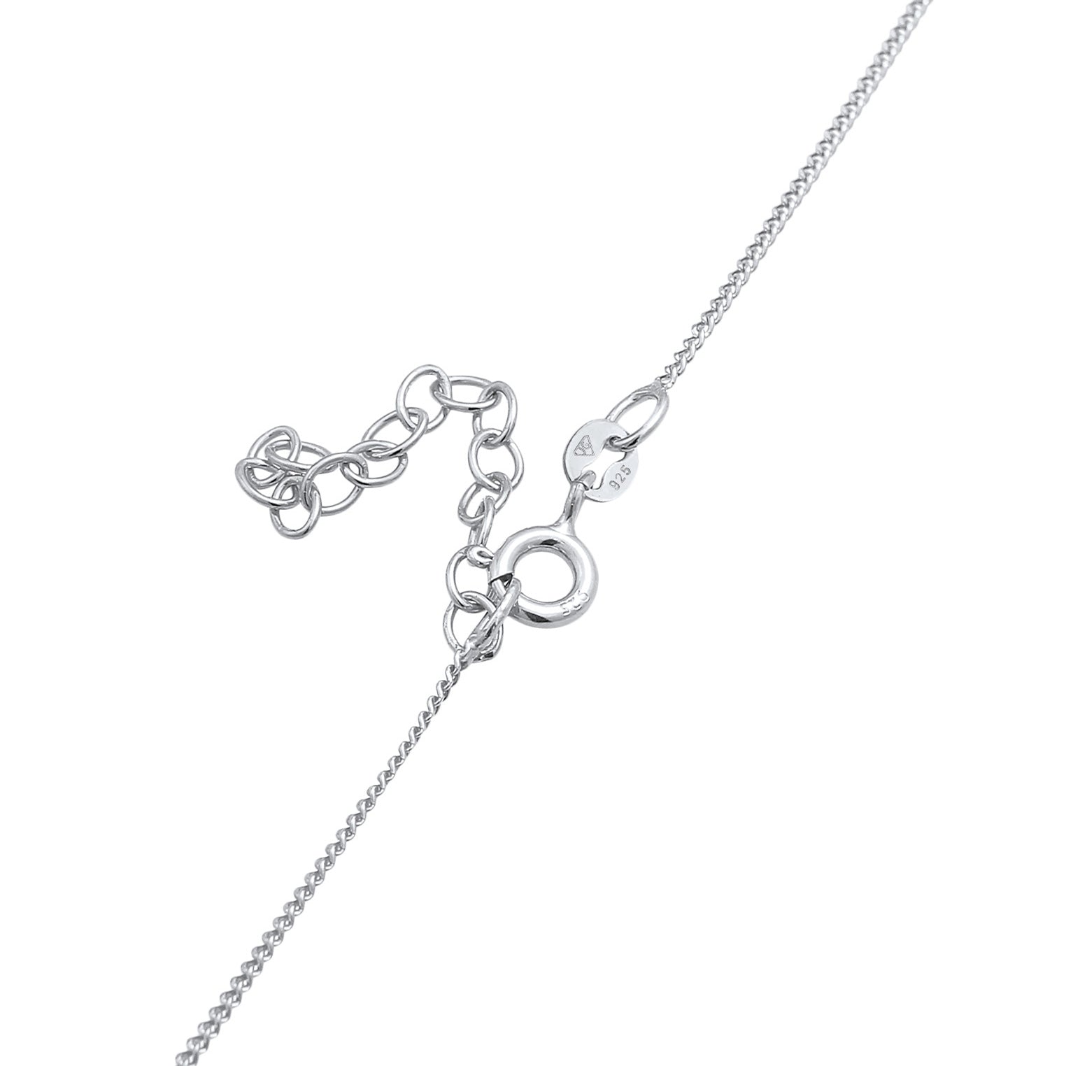 Silber - Elli | Choker Stern Astro | 925er Sterling Silber