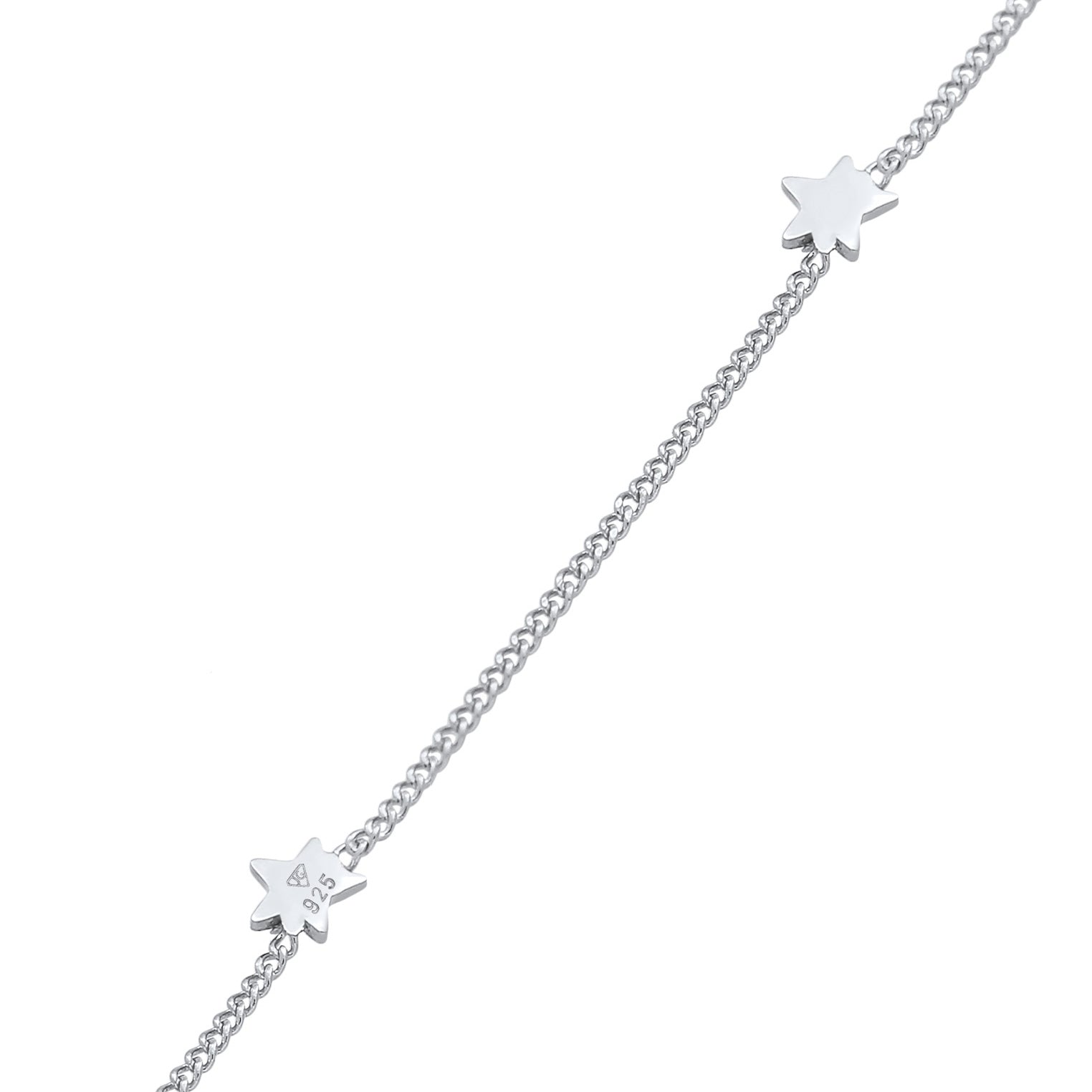 Silber - Elli | Choker Stern Astro | 925er Sterling Silber