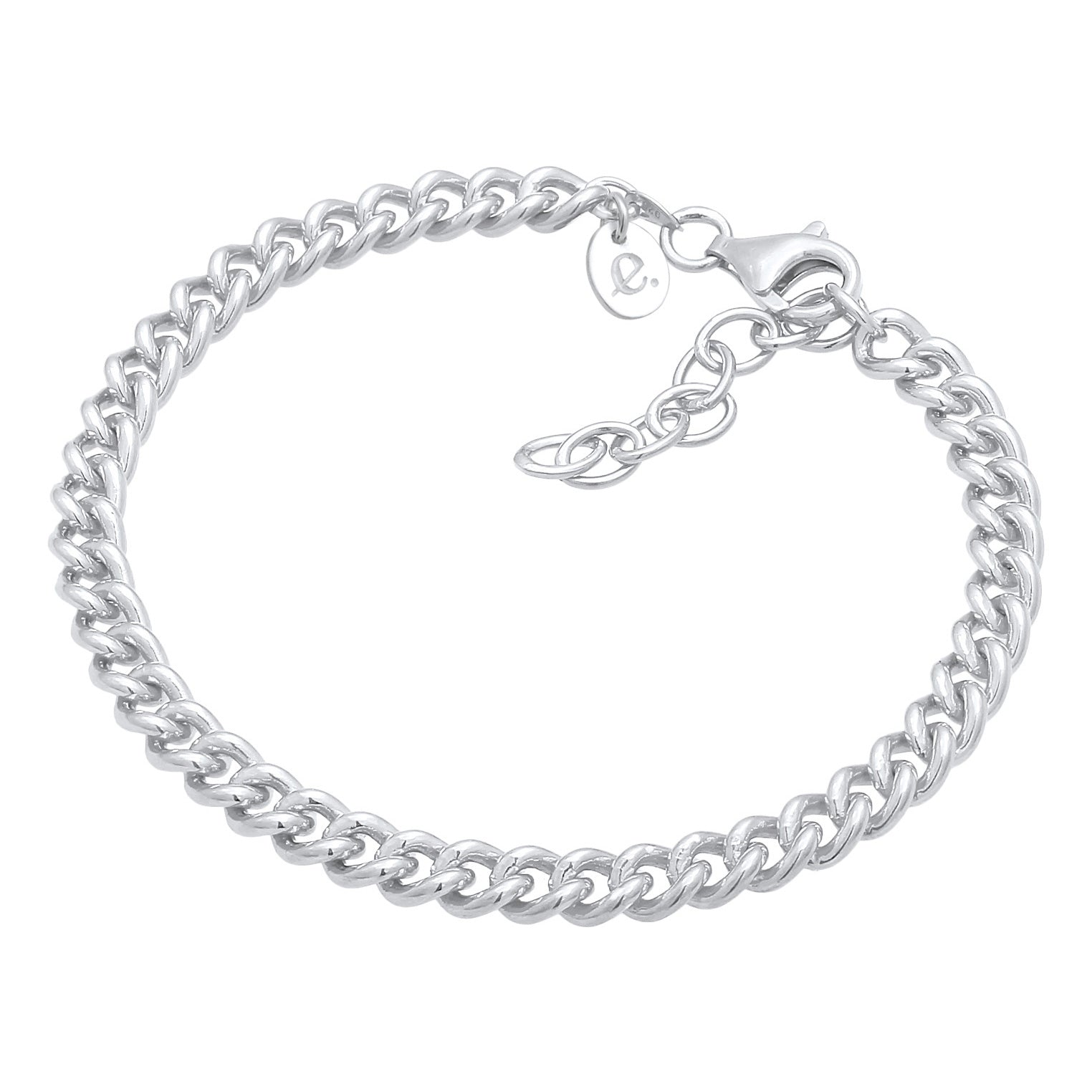 Silber - Elli PREMIUM | Armband Massiv | 925er Sterling Silber