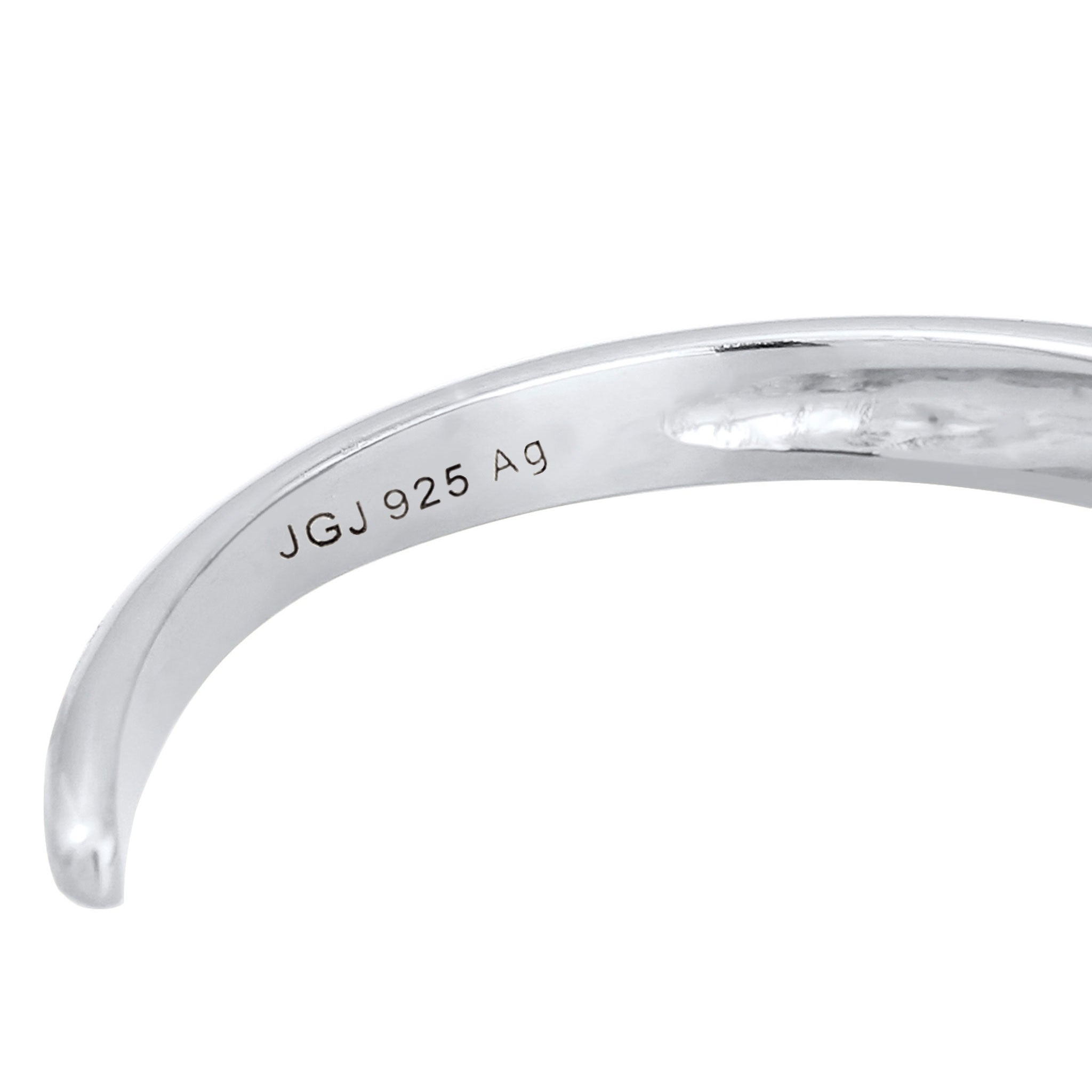 Silber - Elli PREMIUM | Armreif Offen | 925er Sterling Silber