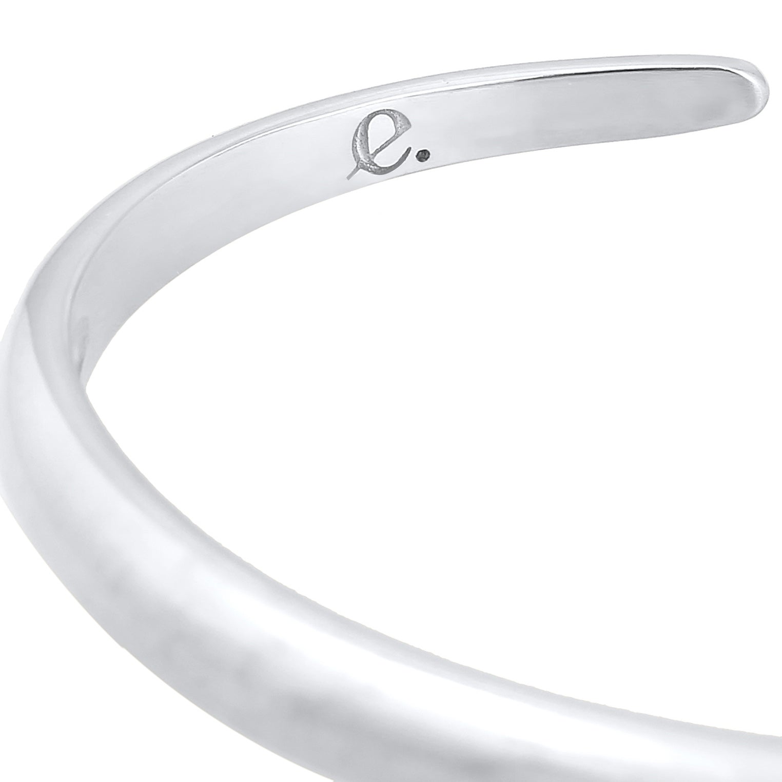 Silber - Elli PREMIUM | Armreif Offen | 925er Sterling Silber
