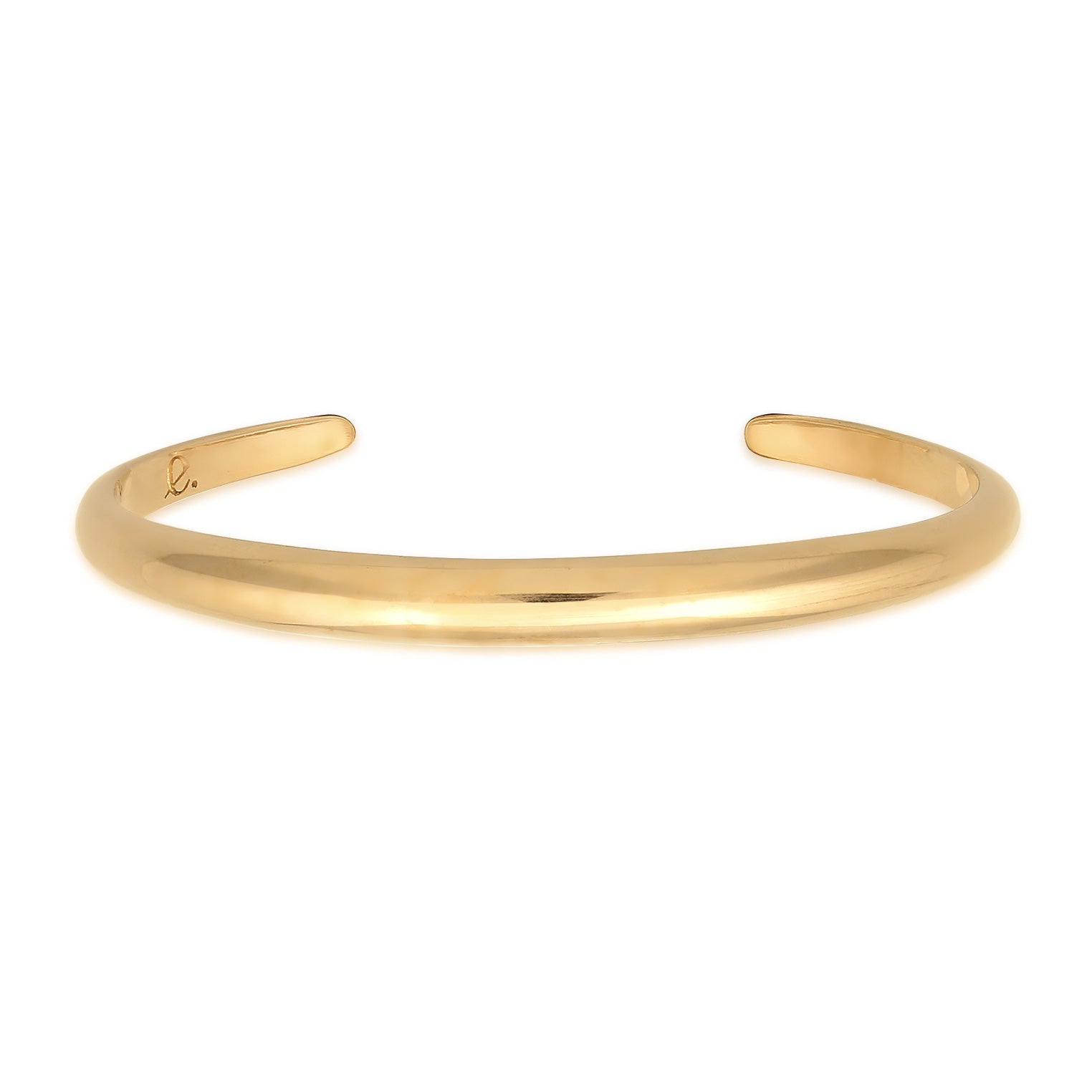 Gold - Elli PREMIUM | Armreif Offen | 925er Sterling Silber