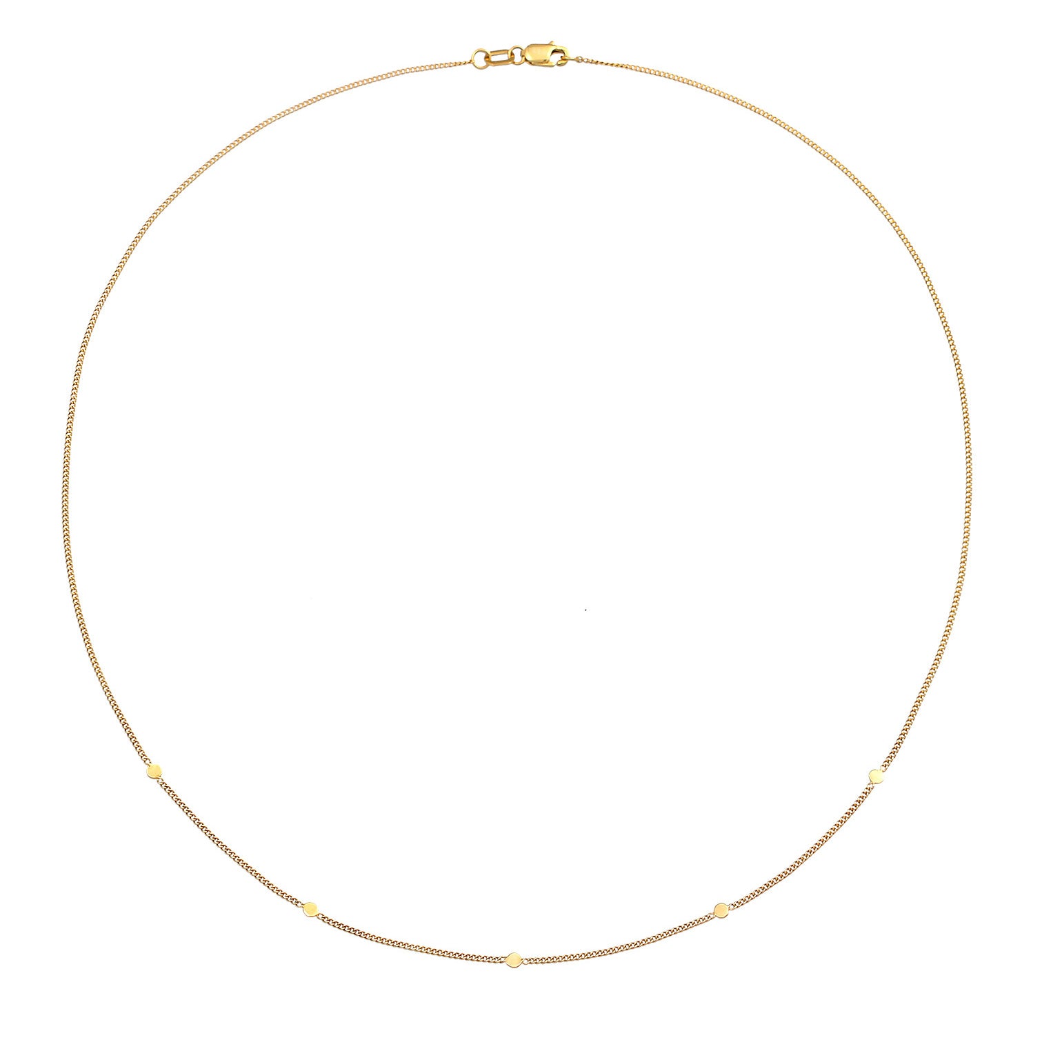 Gold - Elli PREMIUM | Halskette Boho | 375er Gelbgold