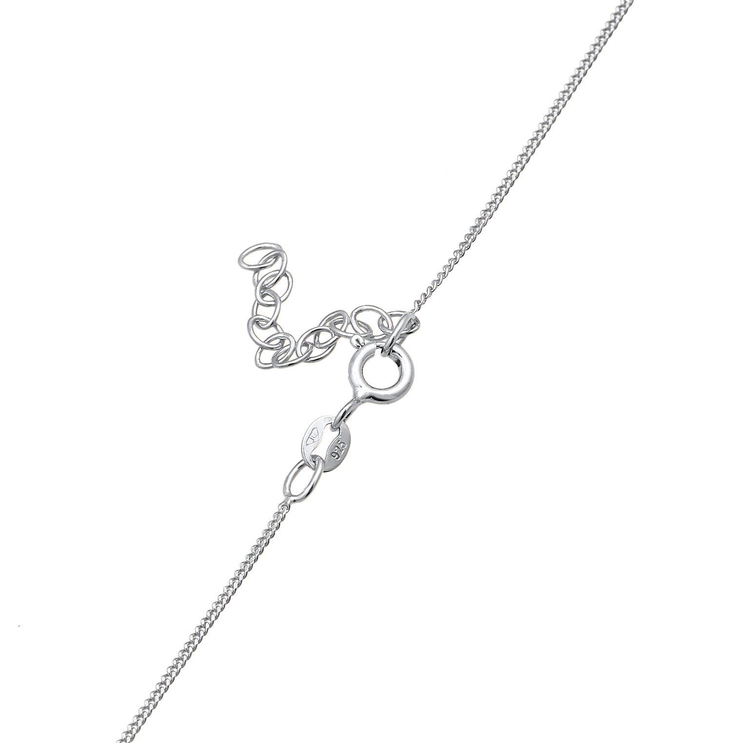 Silber - Elli | Halskette Lotusblume | 925er Sterling Silber