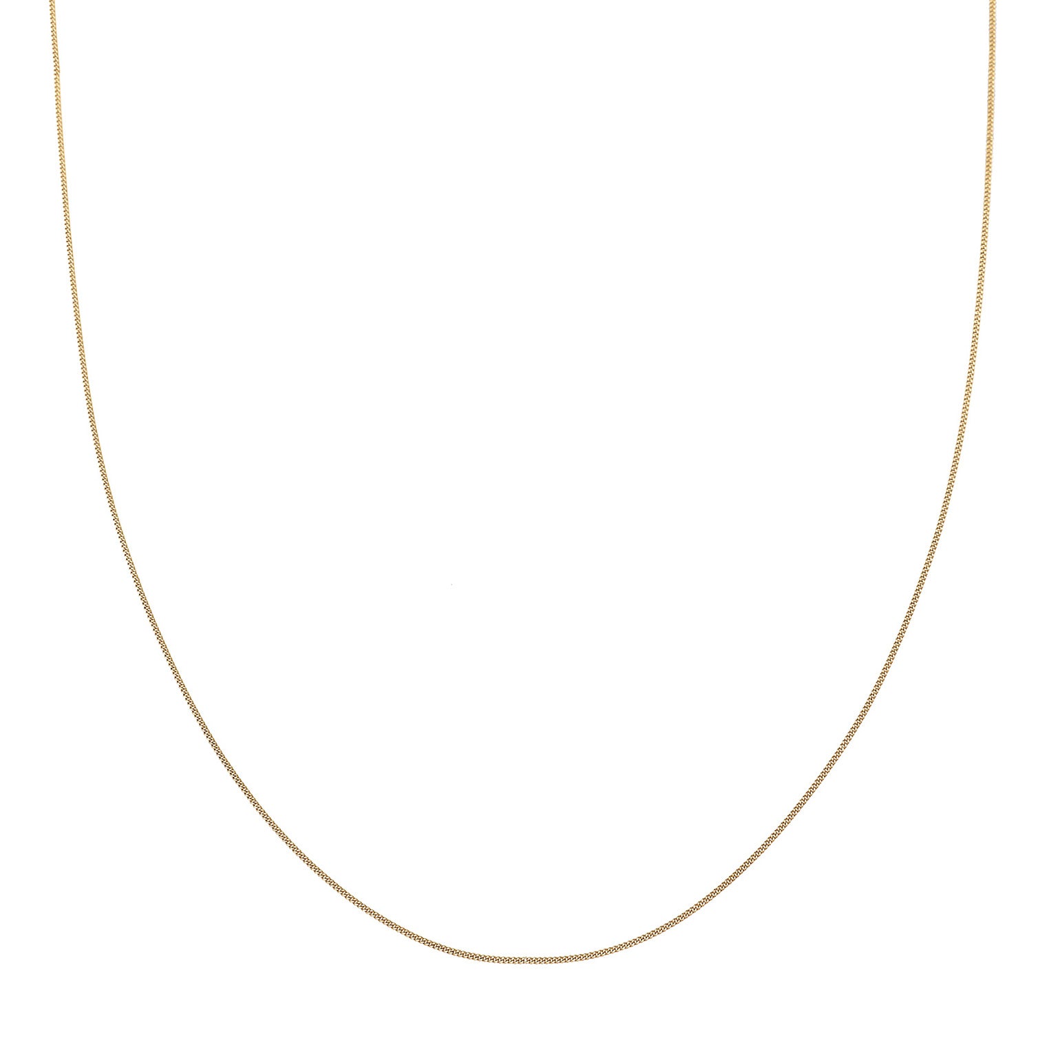 Gold - Elli PREMIUM | Panzer-Halskette | 375er Gelbgold