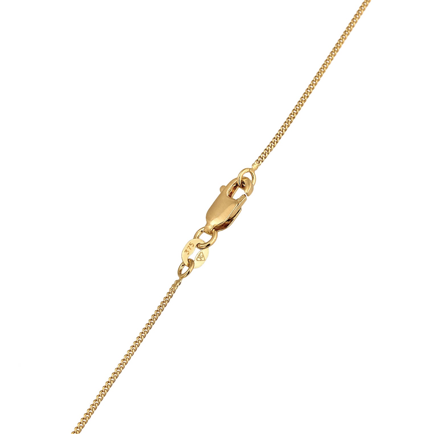 Gold - Elli PREMIUM | Panzer-Halskette | 375er Gelbgold