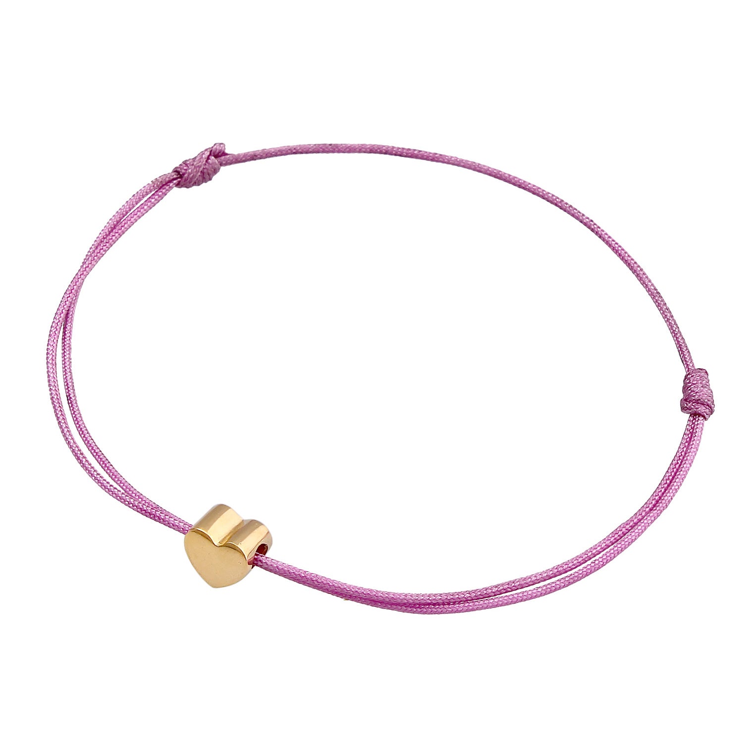Gold - Elli | Armband Herz | 925er Sterling Silber vergoldet