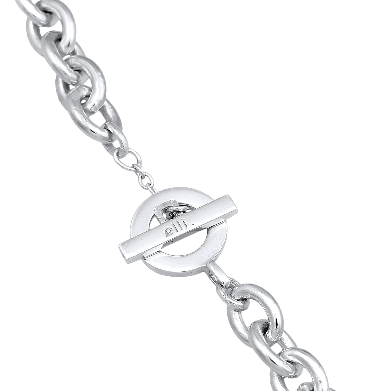 Silber - Elli PREMIUM | Glieder-Halskette Grob | 925er Sterling Silber