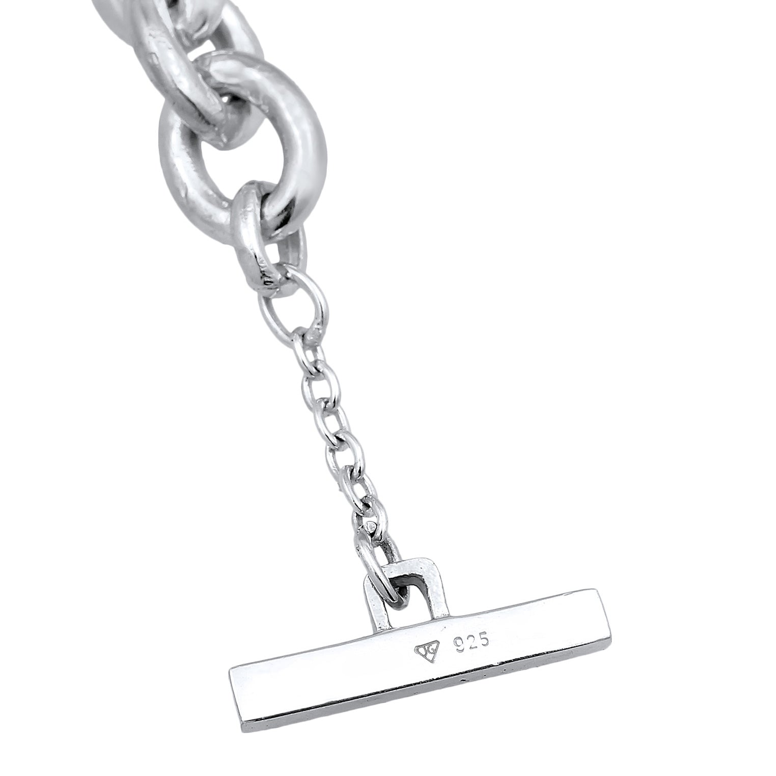 Silber - Elli PREMIUM | Glieder-Halskette Grob | 925er Sterling Silber
