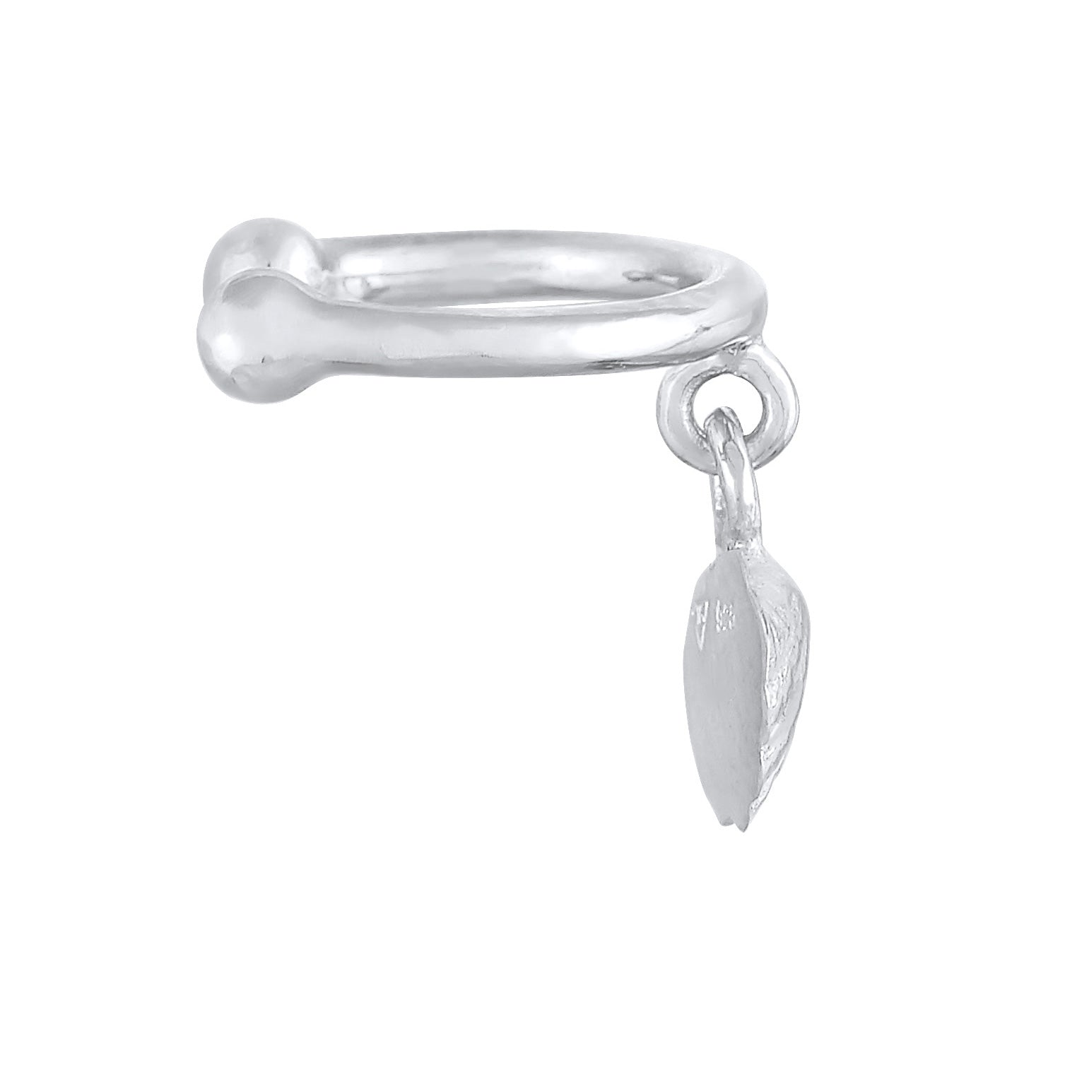 Silber - Elli | Earcuff Muschel | 925er Sterling Silber