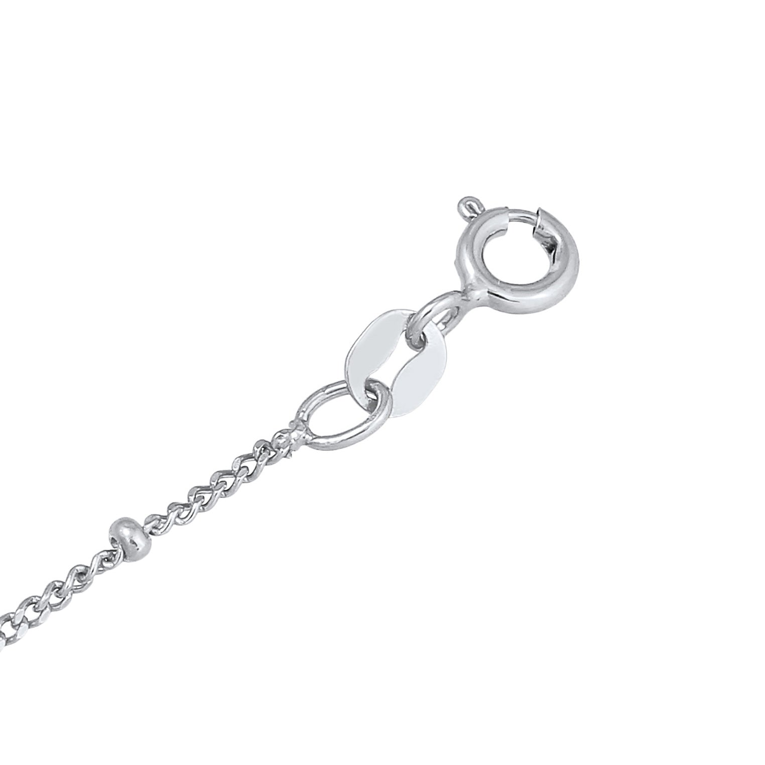 Silber - Elli | Schmuckset Halbmond | Mondstein (Weiß) | 925er Sterling Silber