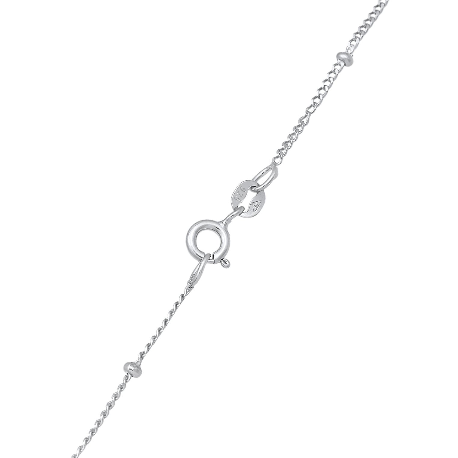 Silber - Elli | Y-Halskette Geo | 925er Sterling Silber