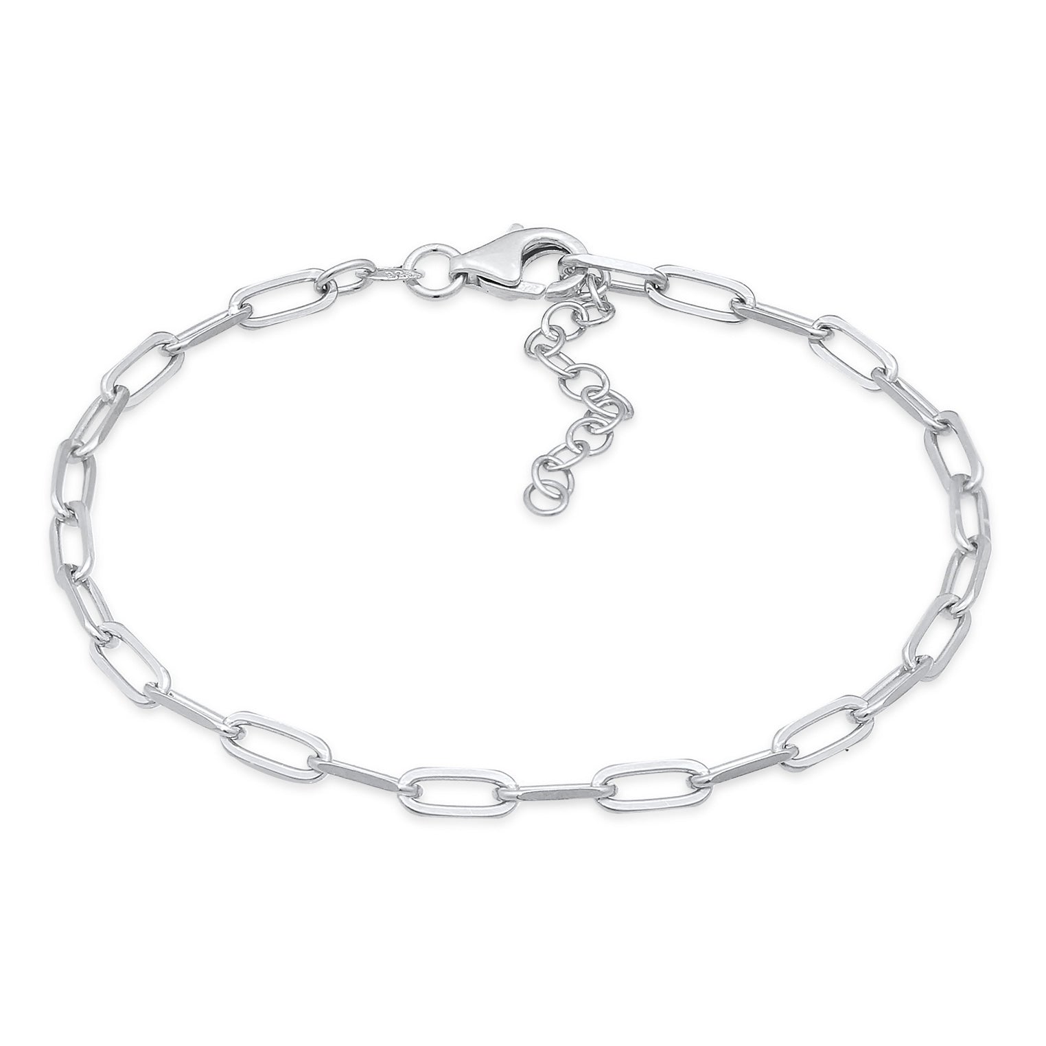 Silber - Nenalina | Glieder-Armband Charmträger | 925er Sterling Silber