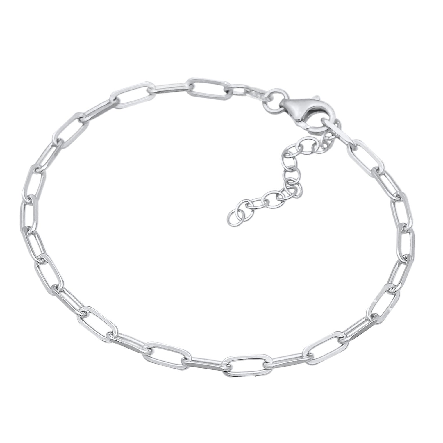 Silber - Nenalina | Glieder-Armband Charmträger | 925er Sterling Silber