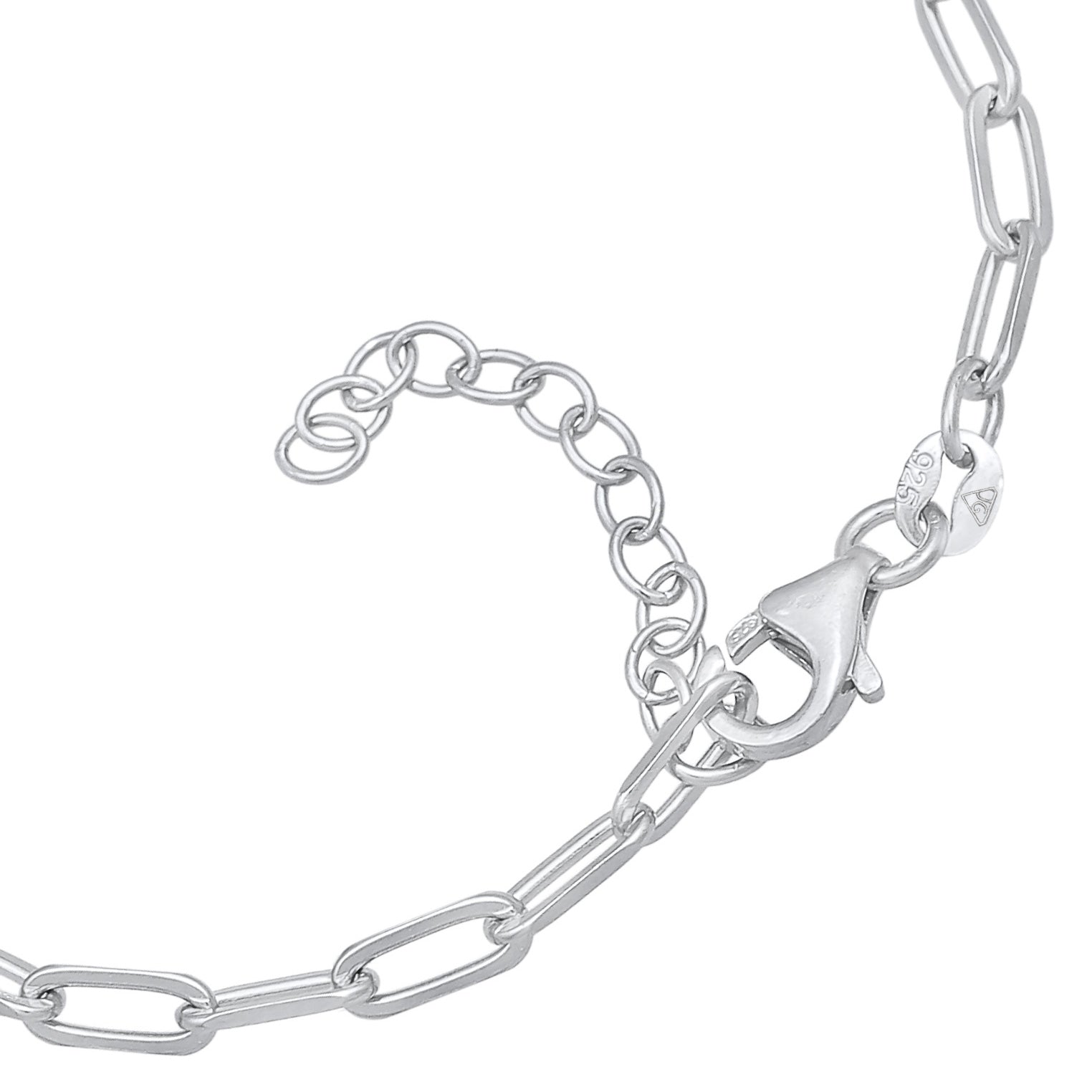 Silber - Nenalina | Glieder-Armband Charmträger | 925er Sterling Silber