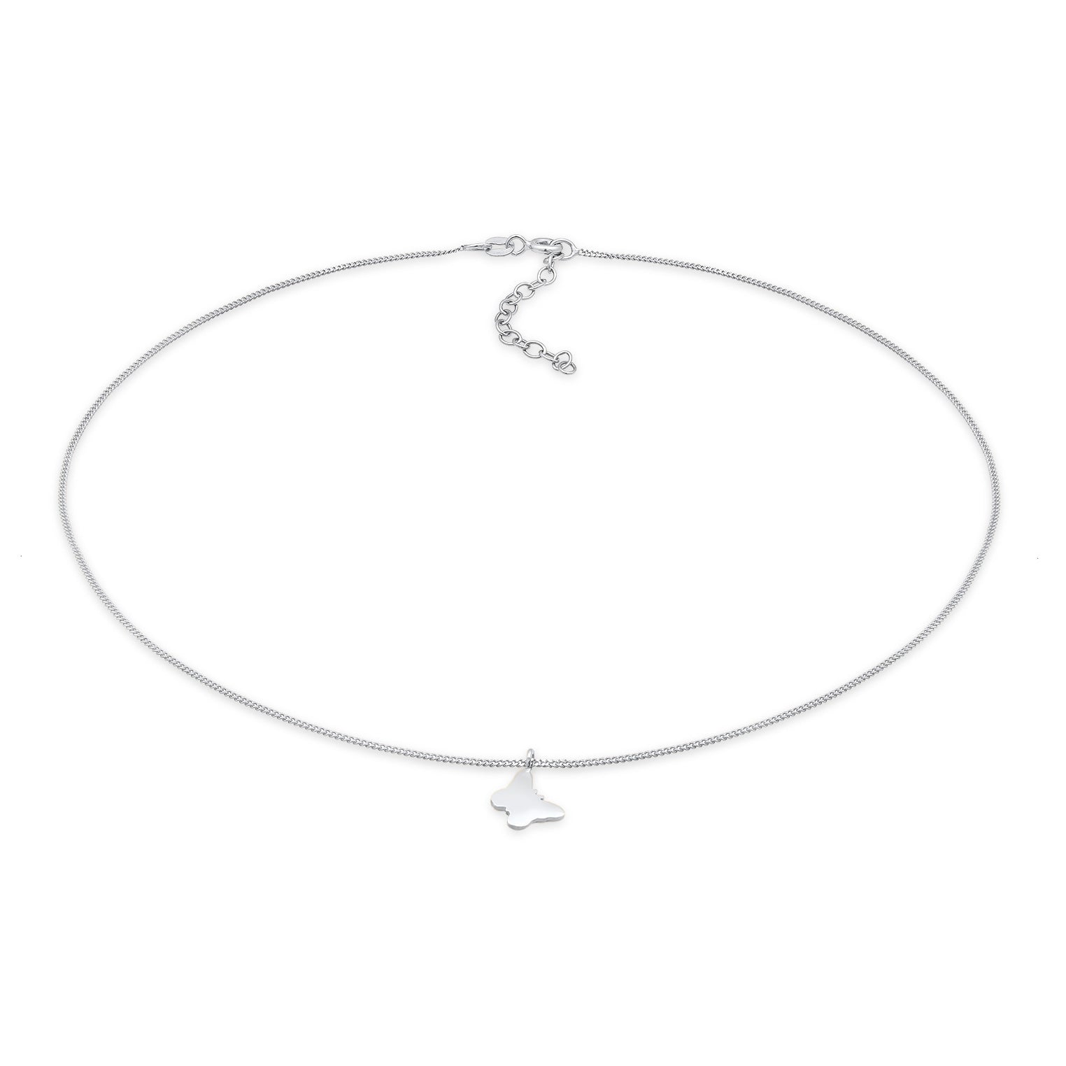 Silber - Elli | Choker Schmetterling | 925er Sterling Silber